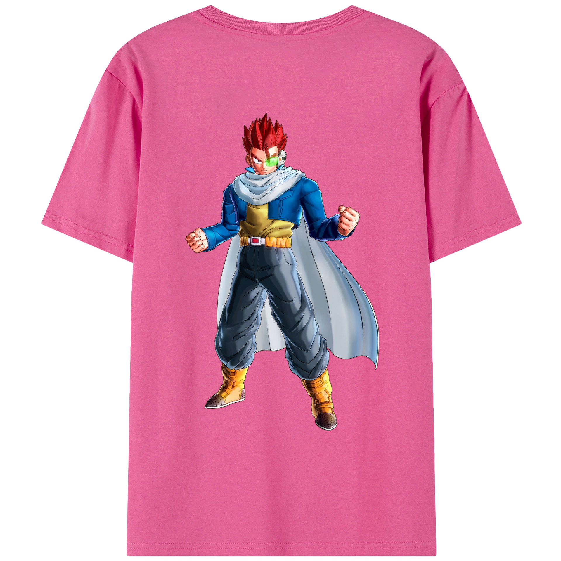 （画像用） ドラゴンボール 孫 悟飯（そんごはん）DRAGON BALL Son Gohan レディース半袖Tシャツ(バックプリント)