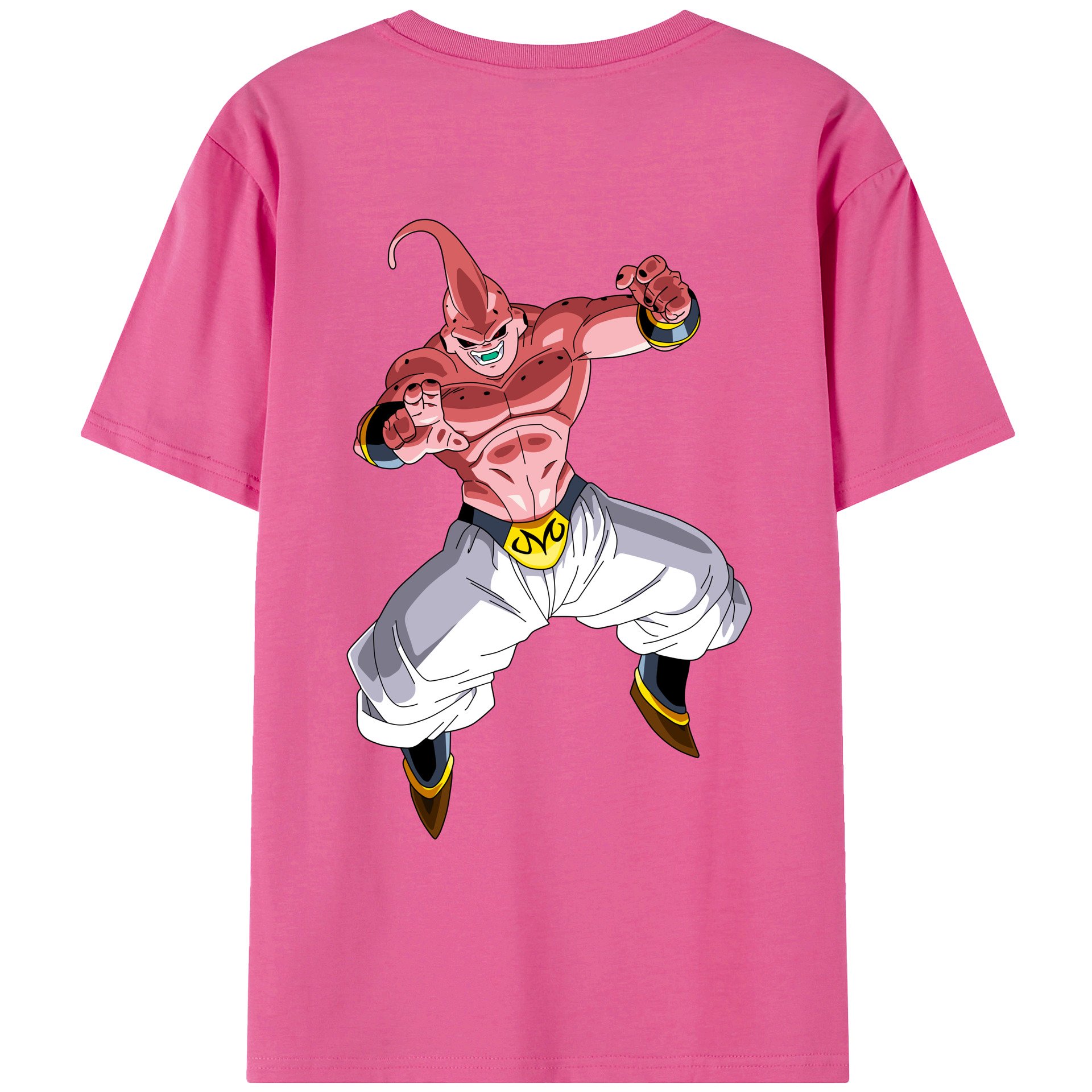 （画像用） ドラゴンボール 魔人ブウ DRAGON BALL Majin Buu レディース半袖Tシャツ(バックプリント)