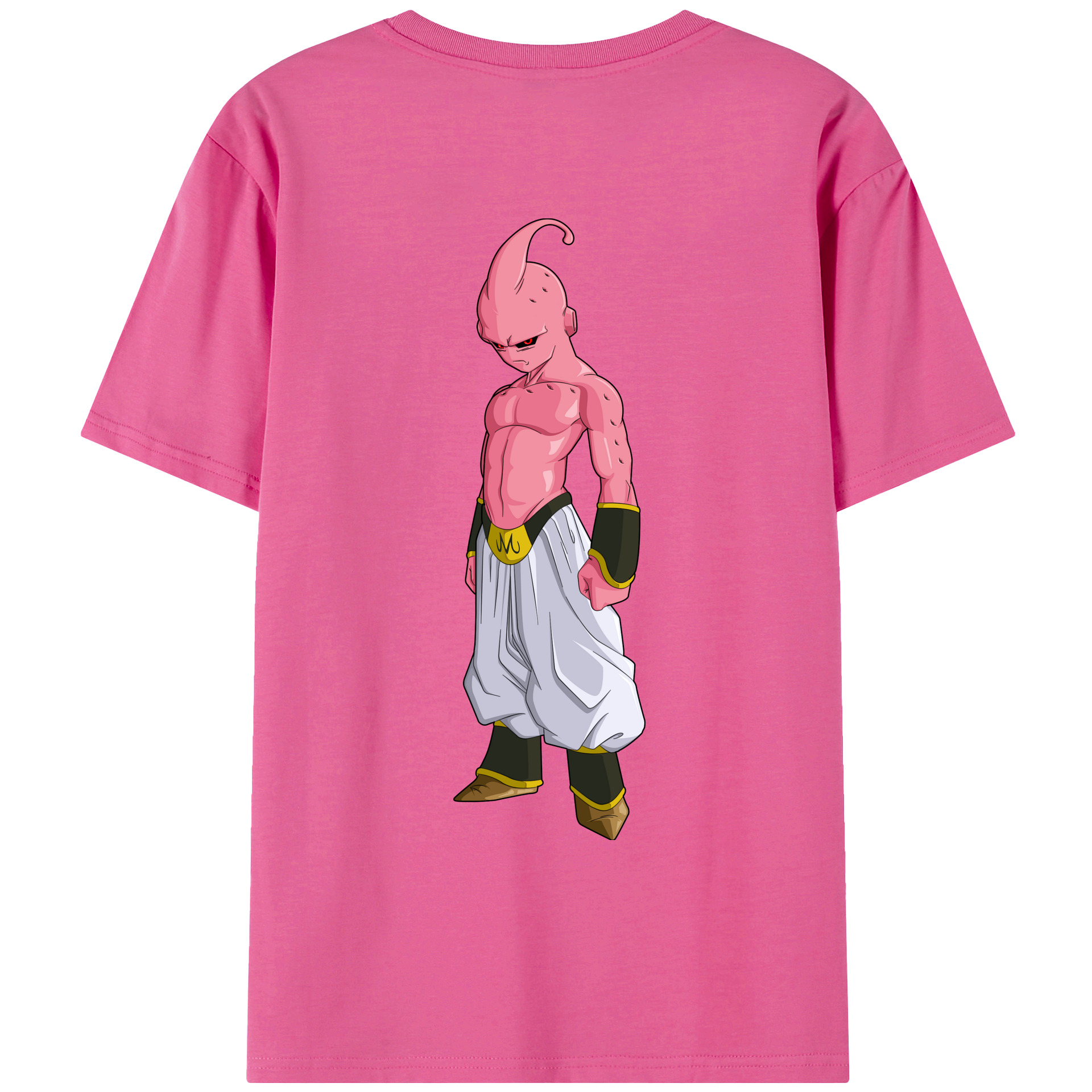 （画像用） ドラゴンボール 魔人ブウ DRAGON BALL Majin Buu レディース半袖Tシャツ(バックプリント)
