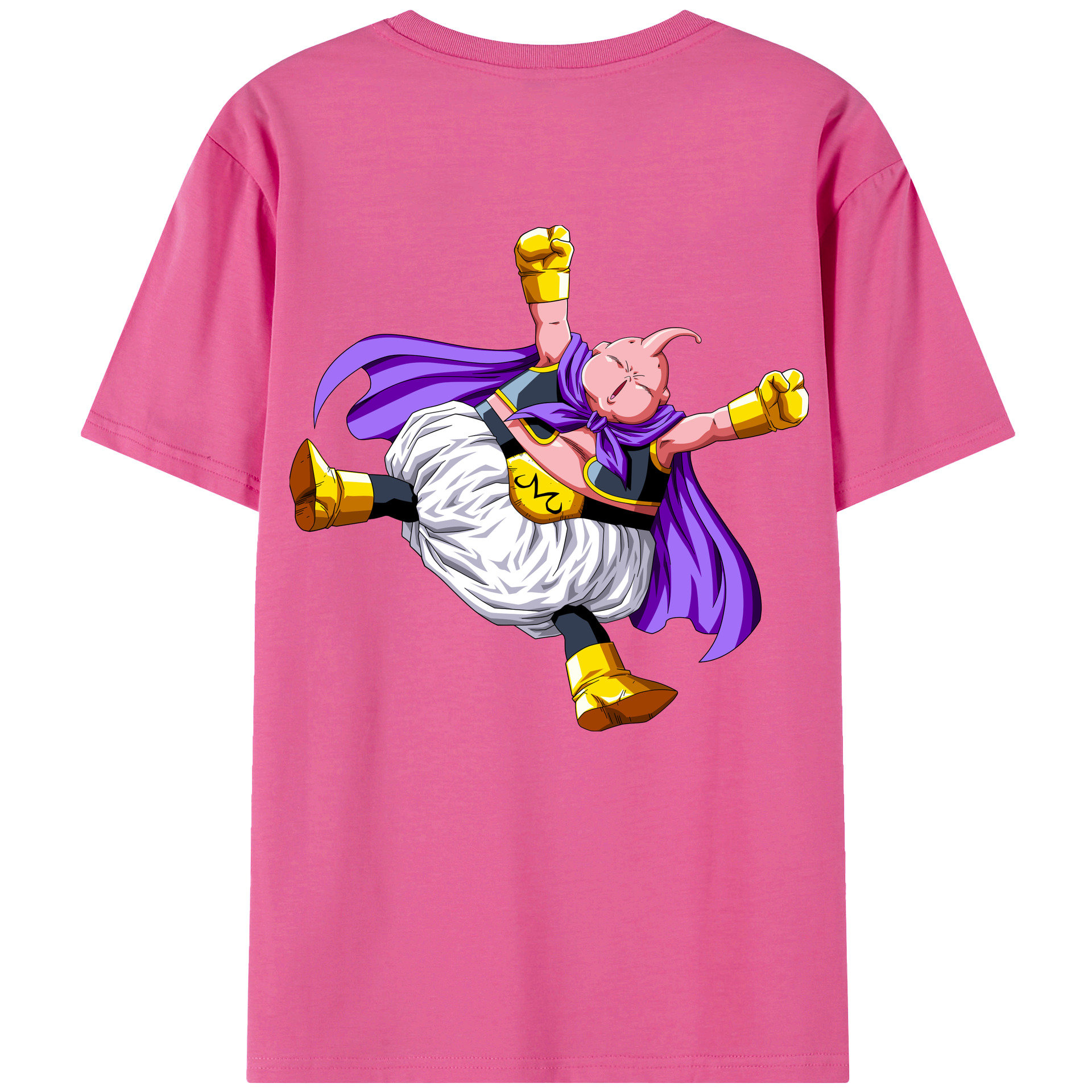 （画像用） ドラゴンボール 魔人ブウ DRAGON BALL Majin Buu レディース半袖Tシャツ(バックプリント)