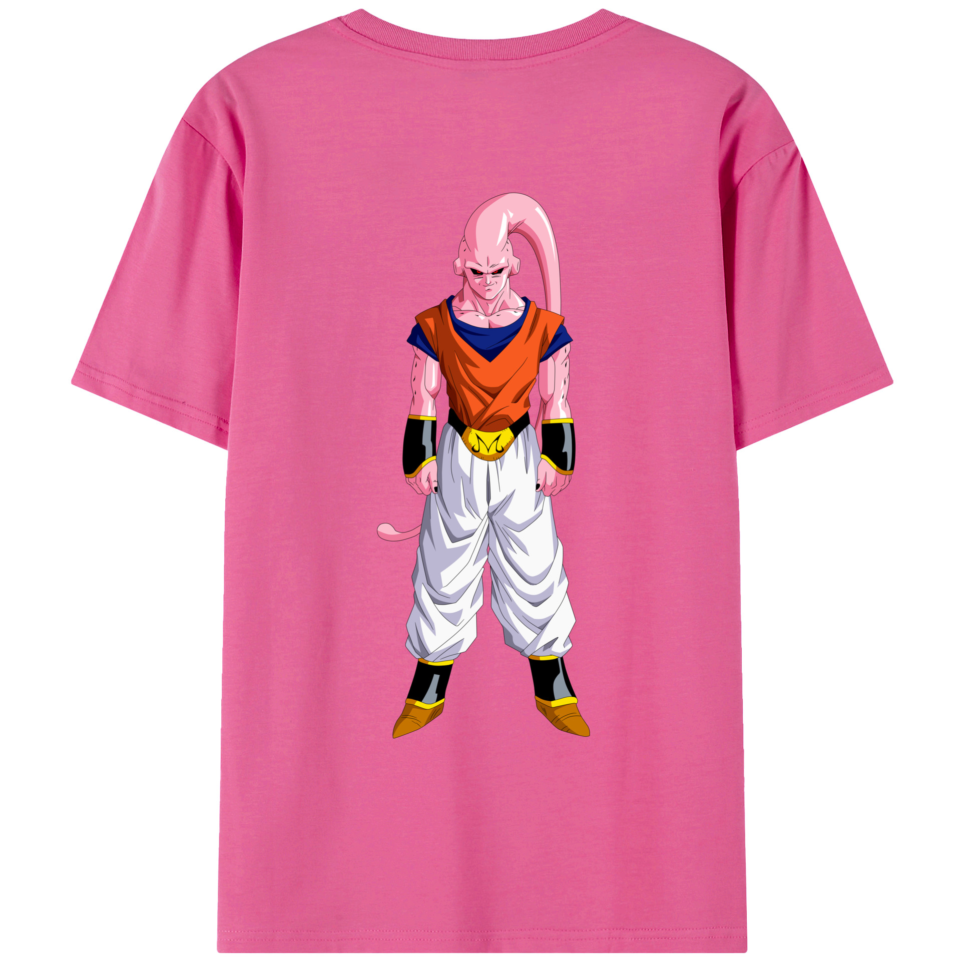 （画像用） ドラゴンボール 魔人ブウ DRAGON BALL Majin Buu レディース半袖Tシャツ(バックプリント)