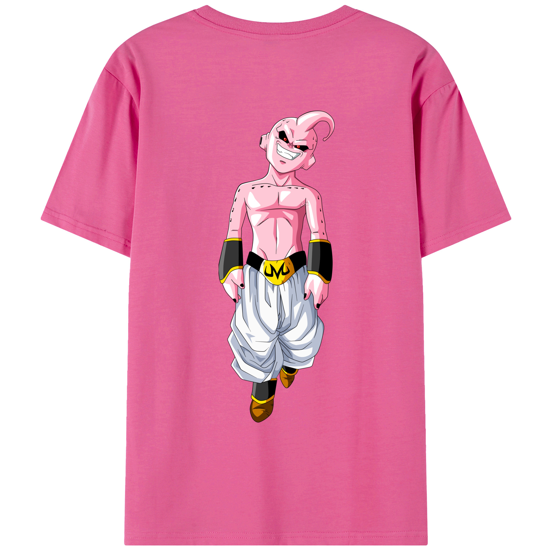 （画像用） ドラゴンボール 魔人ブウ DRAGON BALL Majin Buu レディース半袖Tシャツ(バックプリント)