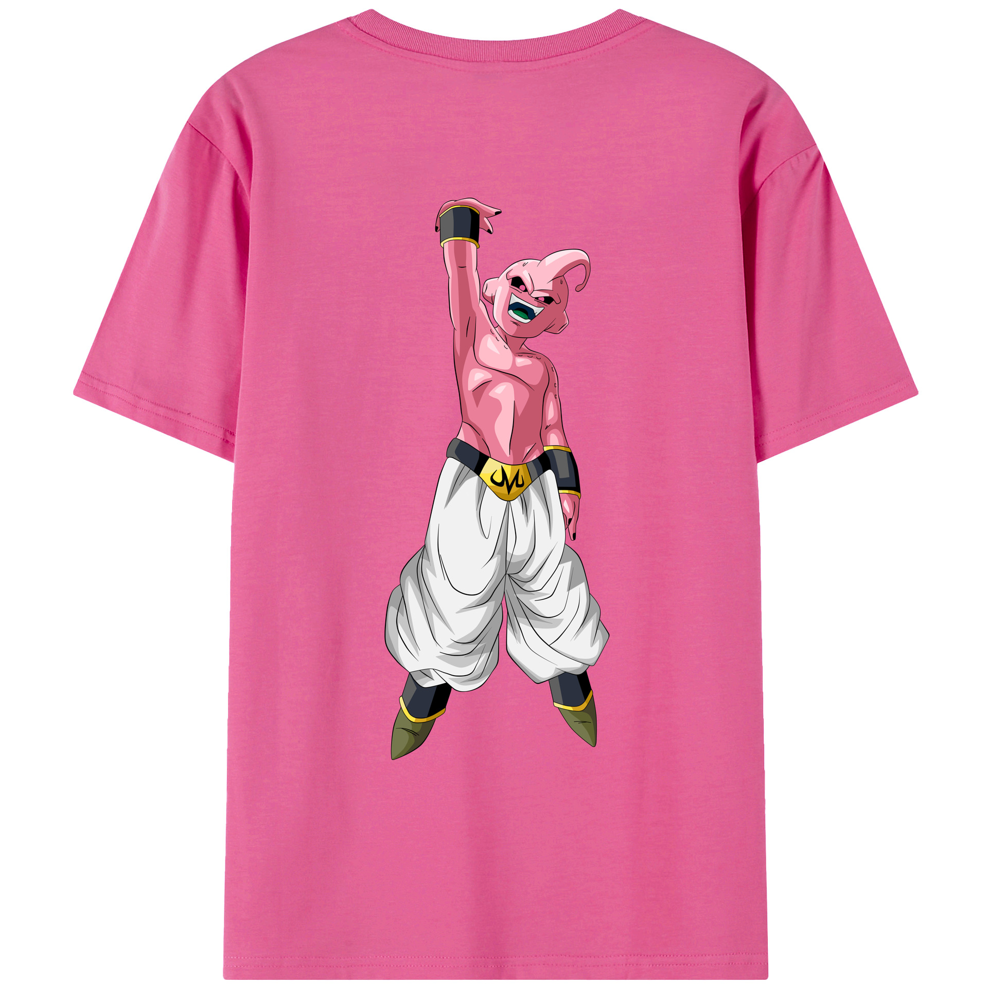 （画像用） ドラゴンボール 魔人ブウ DRAGON BALL Majin Buu レディース半袖Tシャツ(バックプリント)