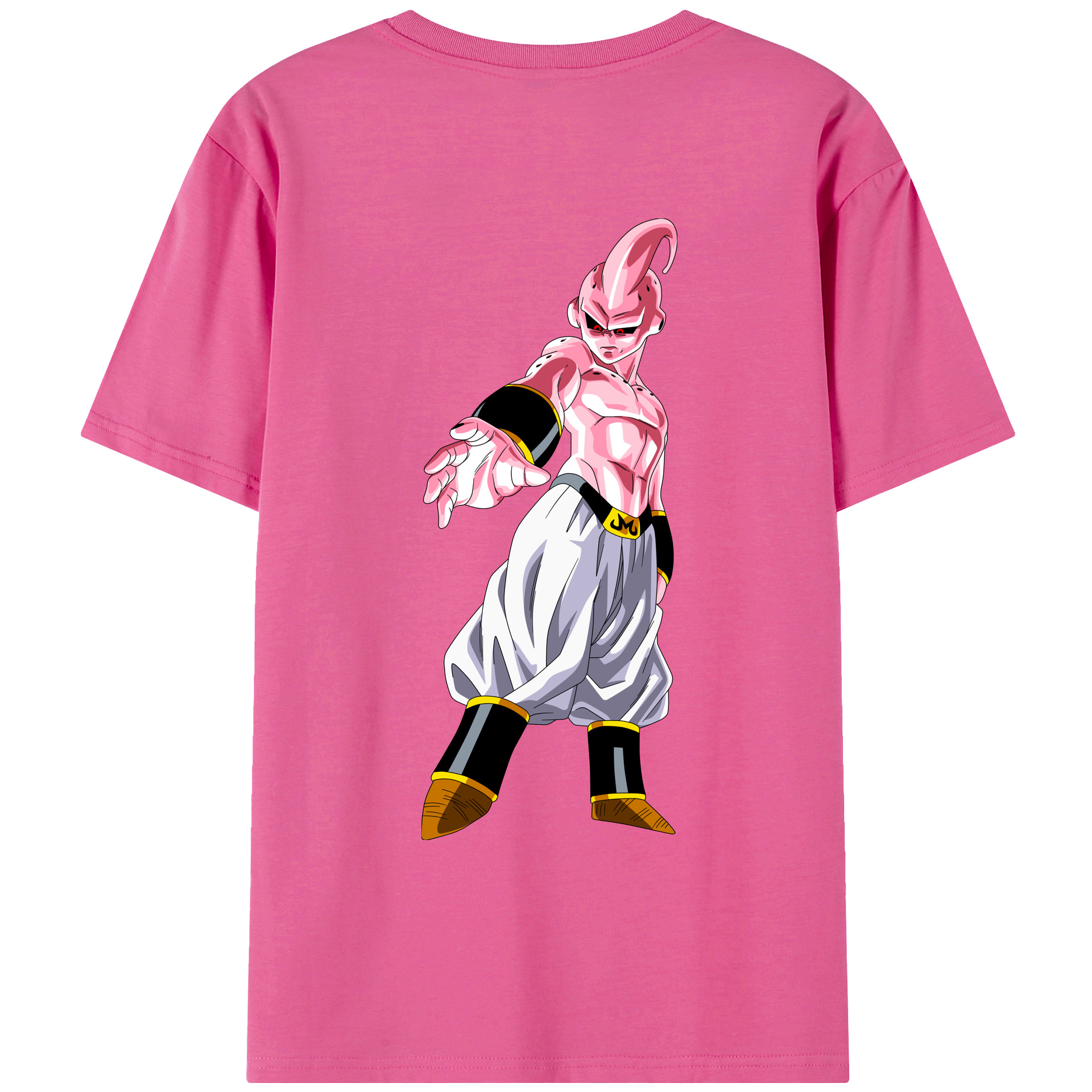（画像用） ドラゴンボール 魔人ブウ DRAGON BALL Majin Buu レディース半袖Tシャツ(バックプリント)