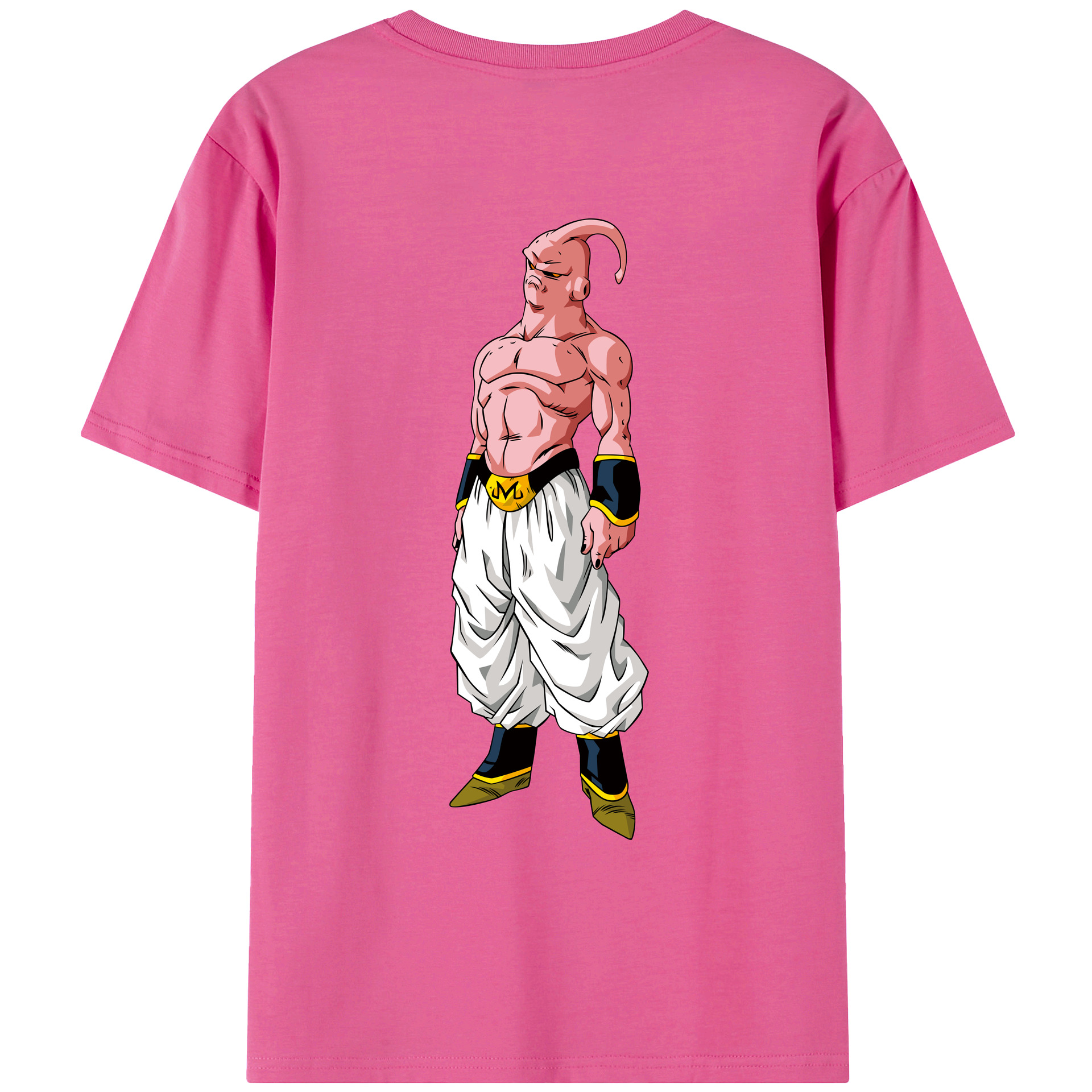 （画像用） ドラゴンボール 魔人ブウ DRAGON BALL Majin Buu レディース半袖Tシャツ(バックプリント)