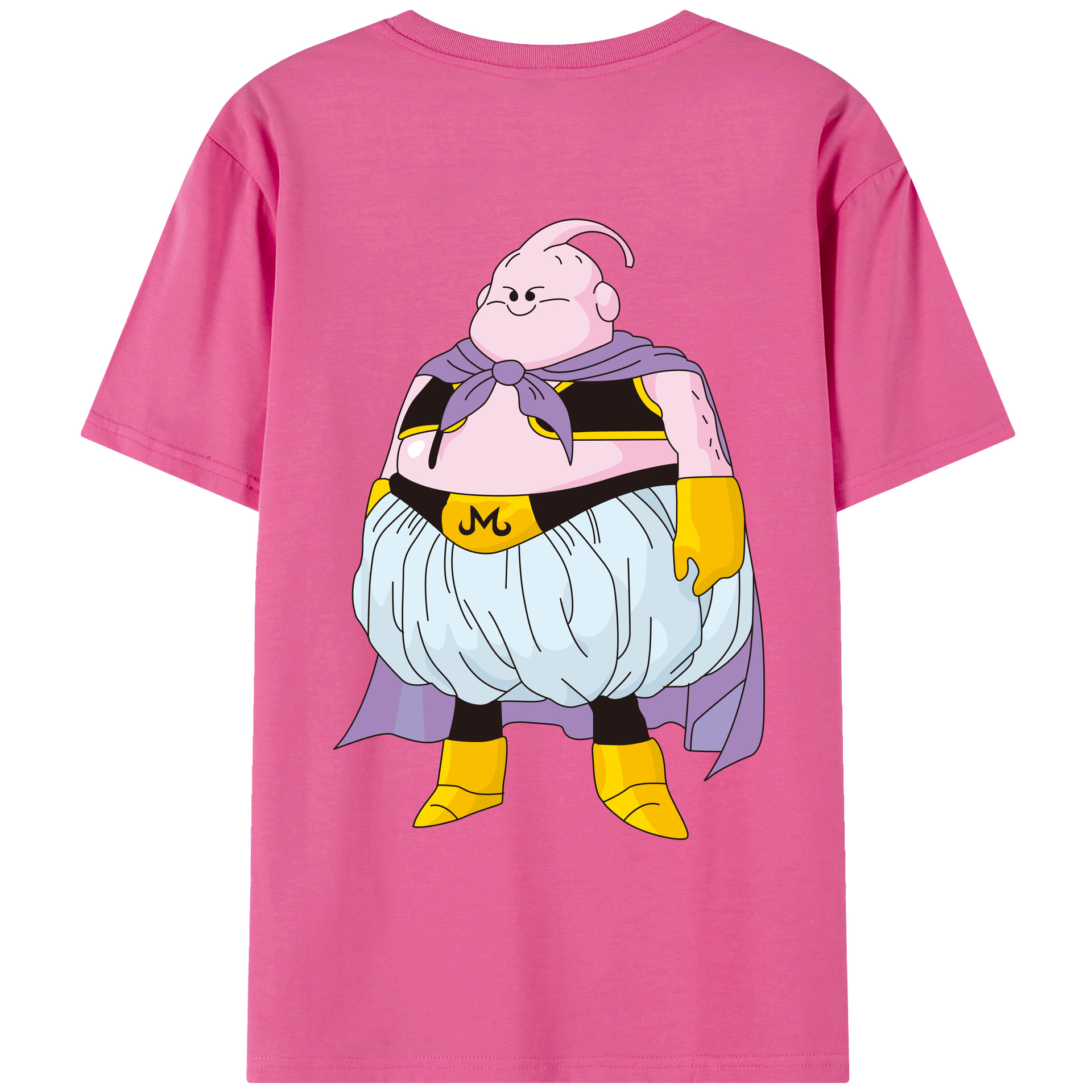（画像用） ドラゴンボール 魔人ブウ DRAGON BALL Majin Buu レディース半袖Tシャツ(バックプリント)