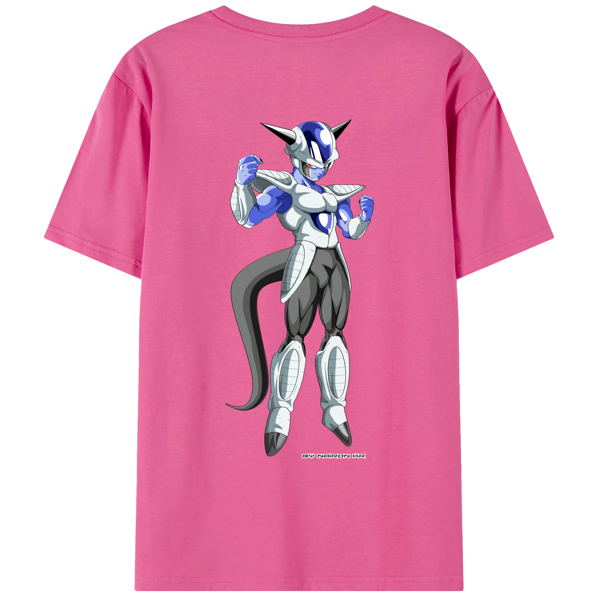 （画像用） ドラゴンボール フリーザ DRAGON BALL Frieza レディース半袖Tシャツ(バックプリント)