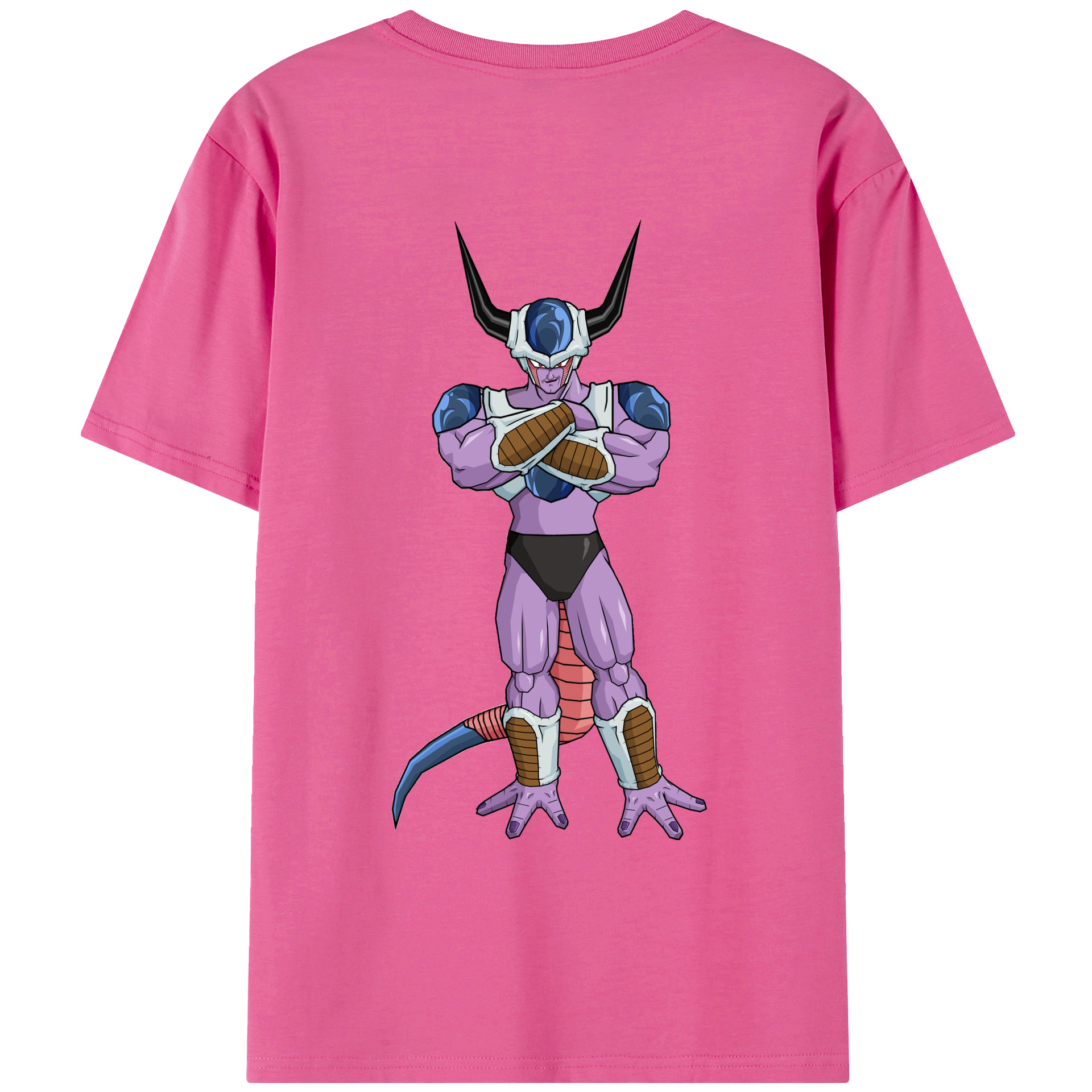 （画像用） ドラゴンボール フリーザ DRAGON BALL Frieza レディース半袖Tシャツ(バックプリント)