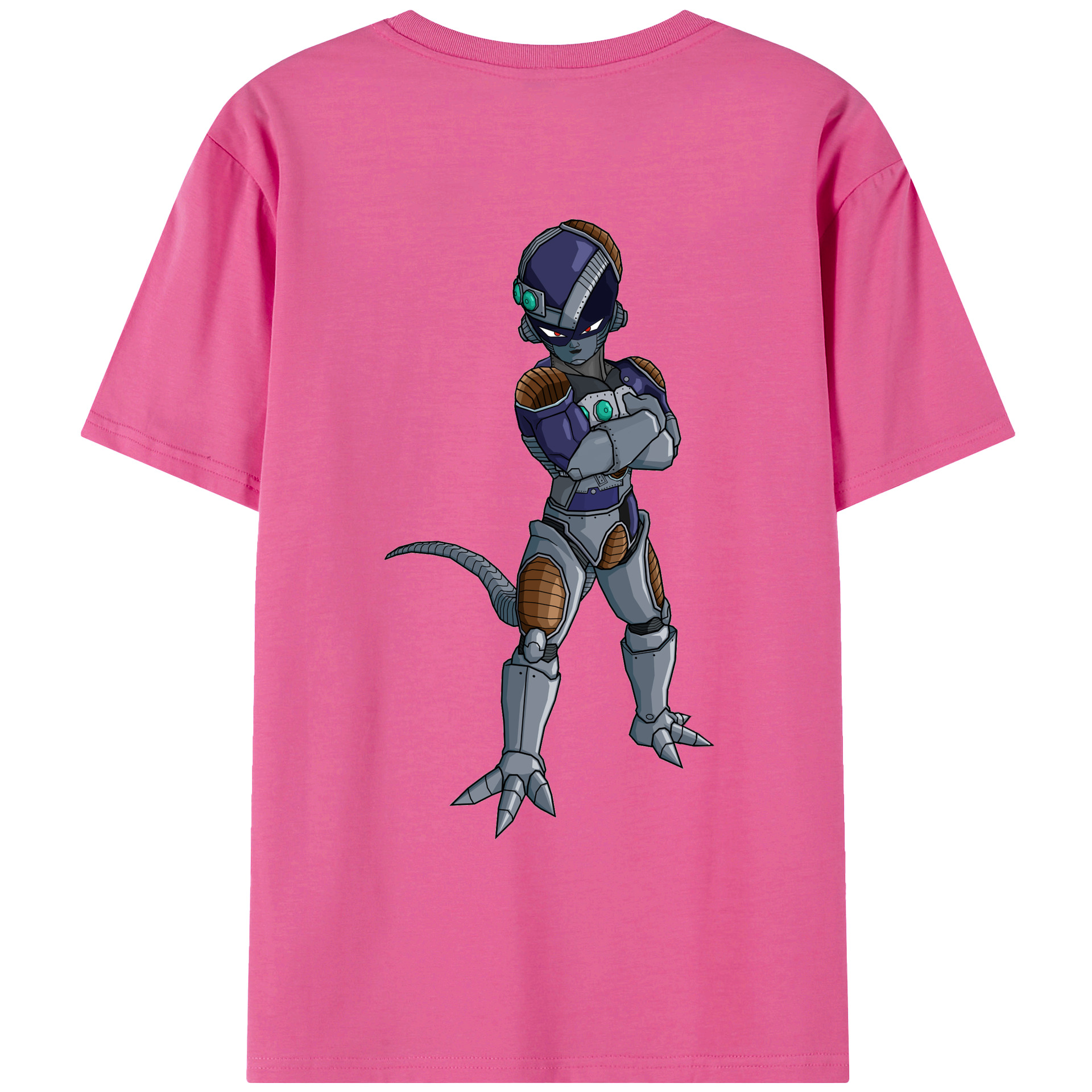 （画像用） ドラゴンボール フリーザ DRAGON BALL Frieza レディース半袖Tシャツ(バックプリント)