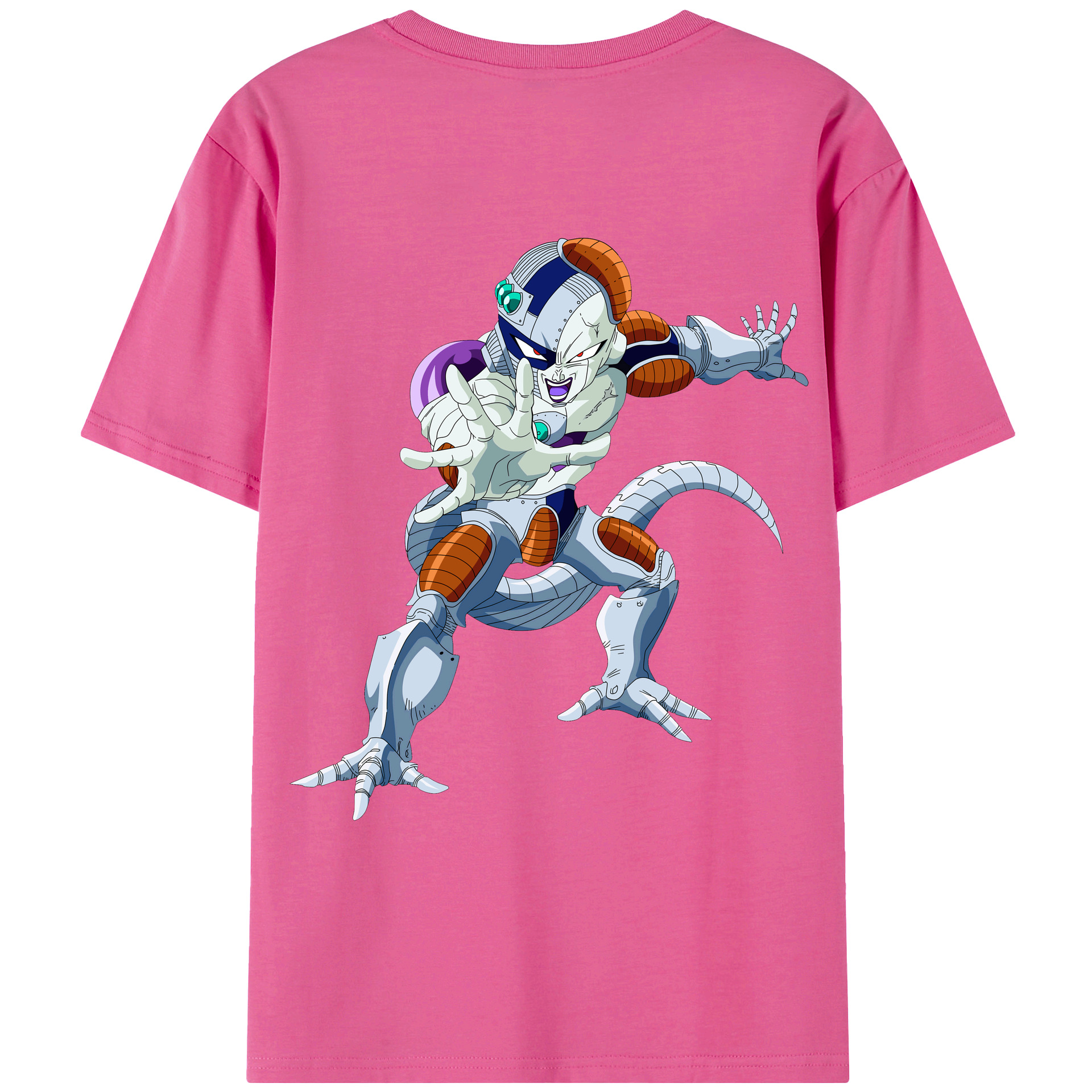 （画像用） ドラゴンボール フリーザ DRAGON BALL Frieza レディース半袖Tシャツ(バックプリント)