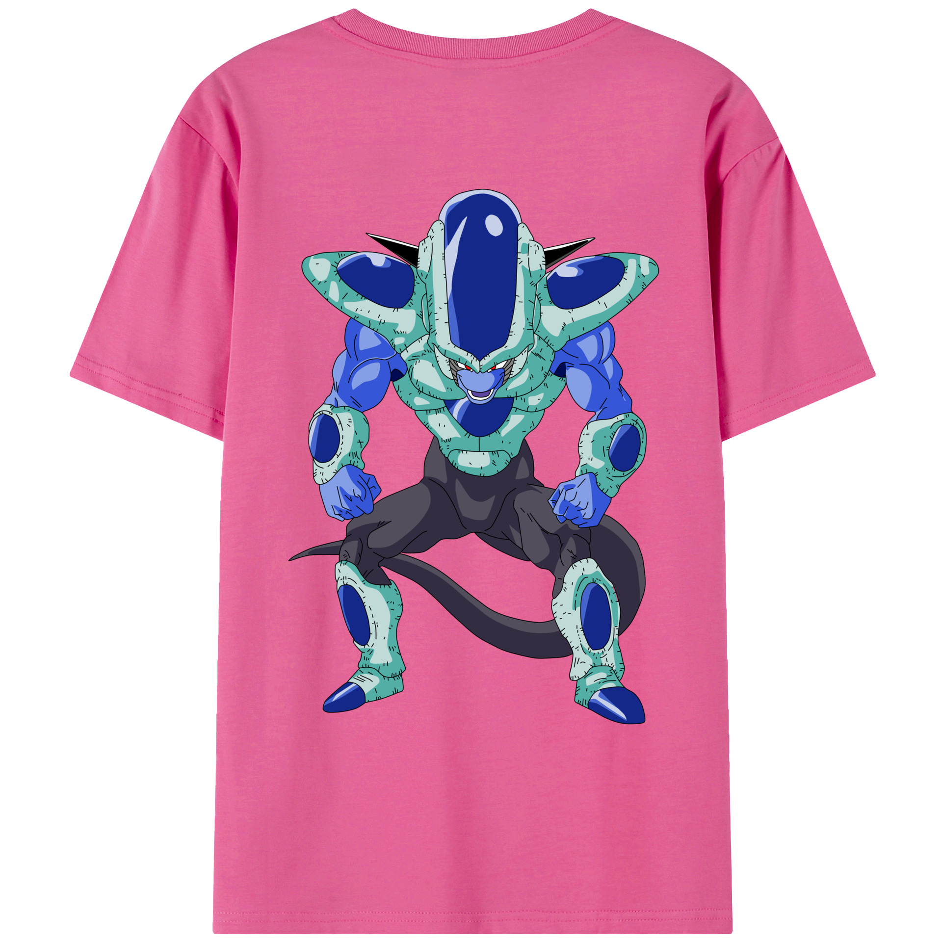 （画像用） ドラゴンボール フリーザ DRAGON BALL Frieza レディース半袖Tシャツ(バックプリント)