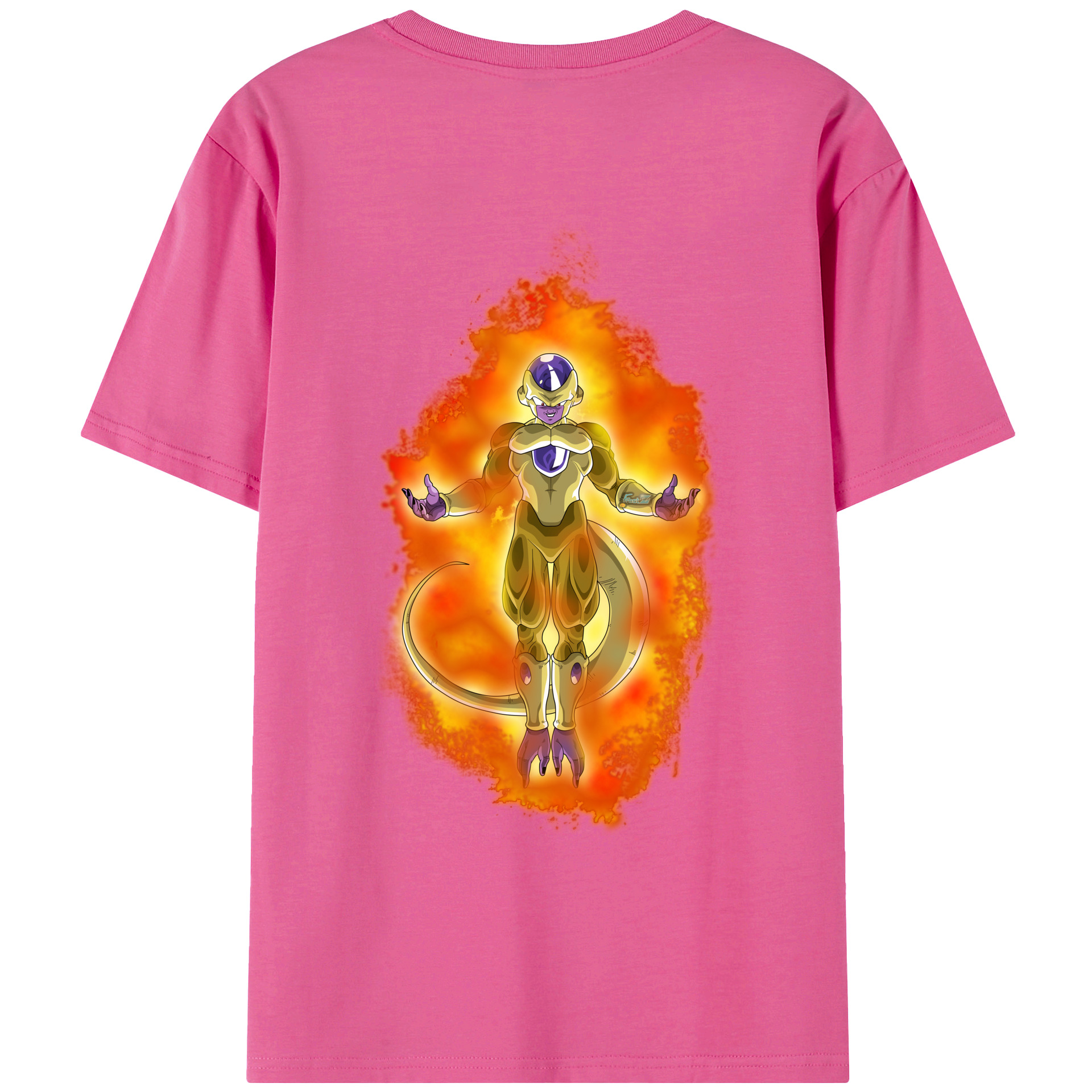 （画像用） ドラゴンボール フリーザ DRAGON BALL Frieza レディース半袖Tシャツ(バックプリント)