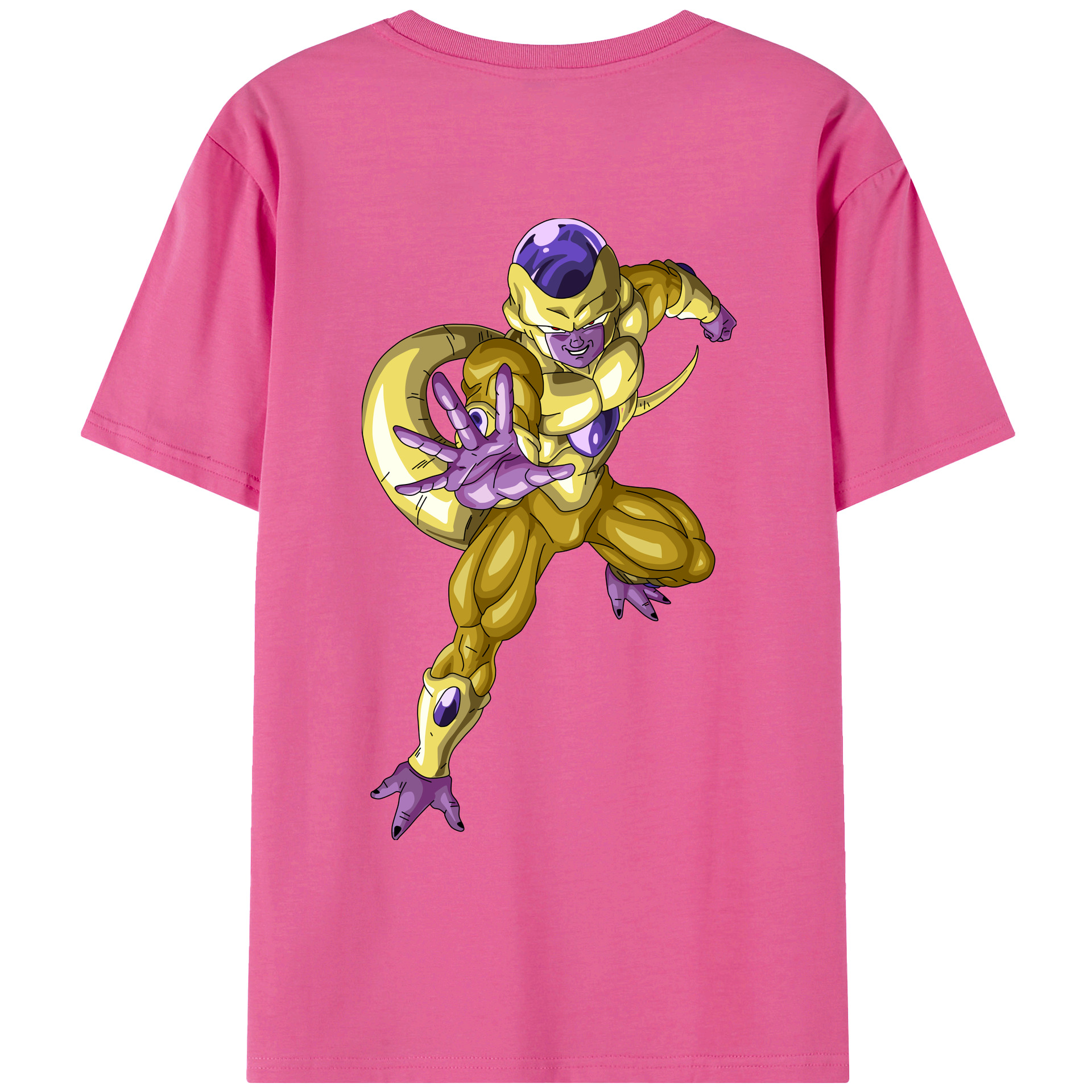 （画像用） ドラゴンボール フリーザ DRAGON BALL Frieza レディース半袖Tシャツ(バックプリント)