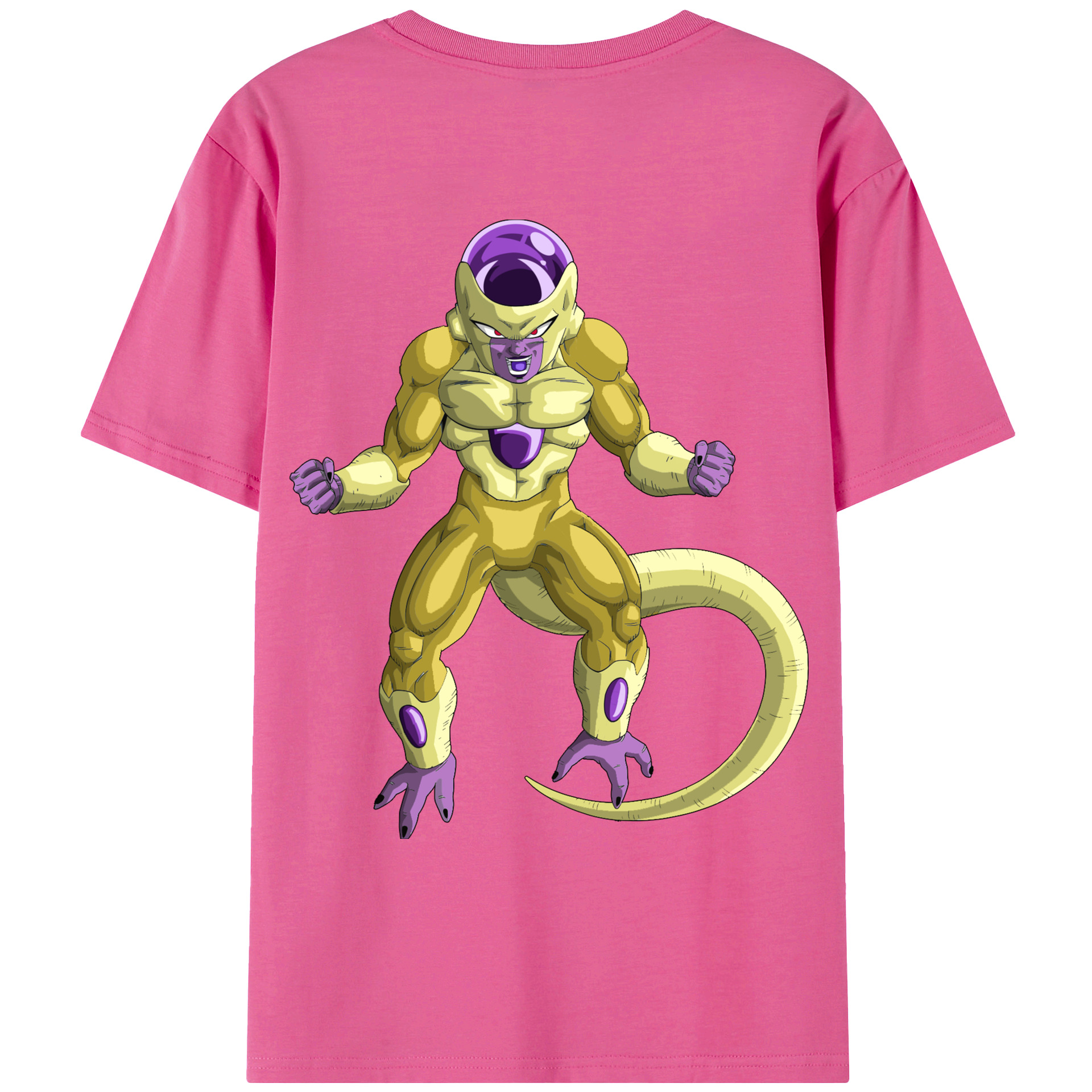 （画像用） ドラゴンボール フリーザ DRAGON BALL Frieza レディース半袖Tシャツ(バックプリント)