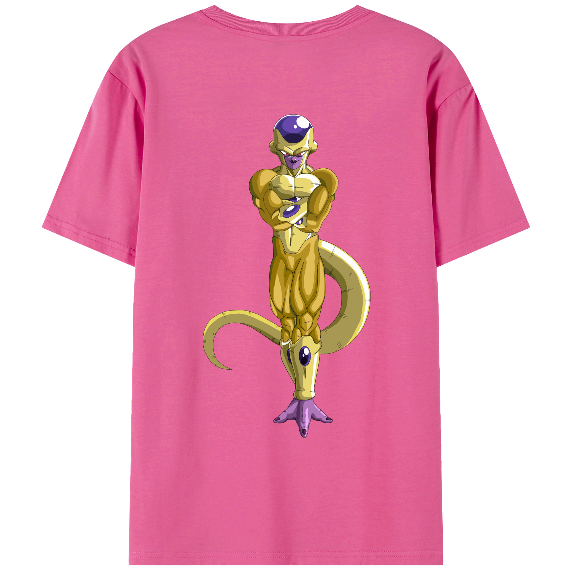 （画像用） ドラゴンボール フリーザ DRAGON BALL Frieza レディース半袖Tシャツ(バックプリント)