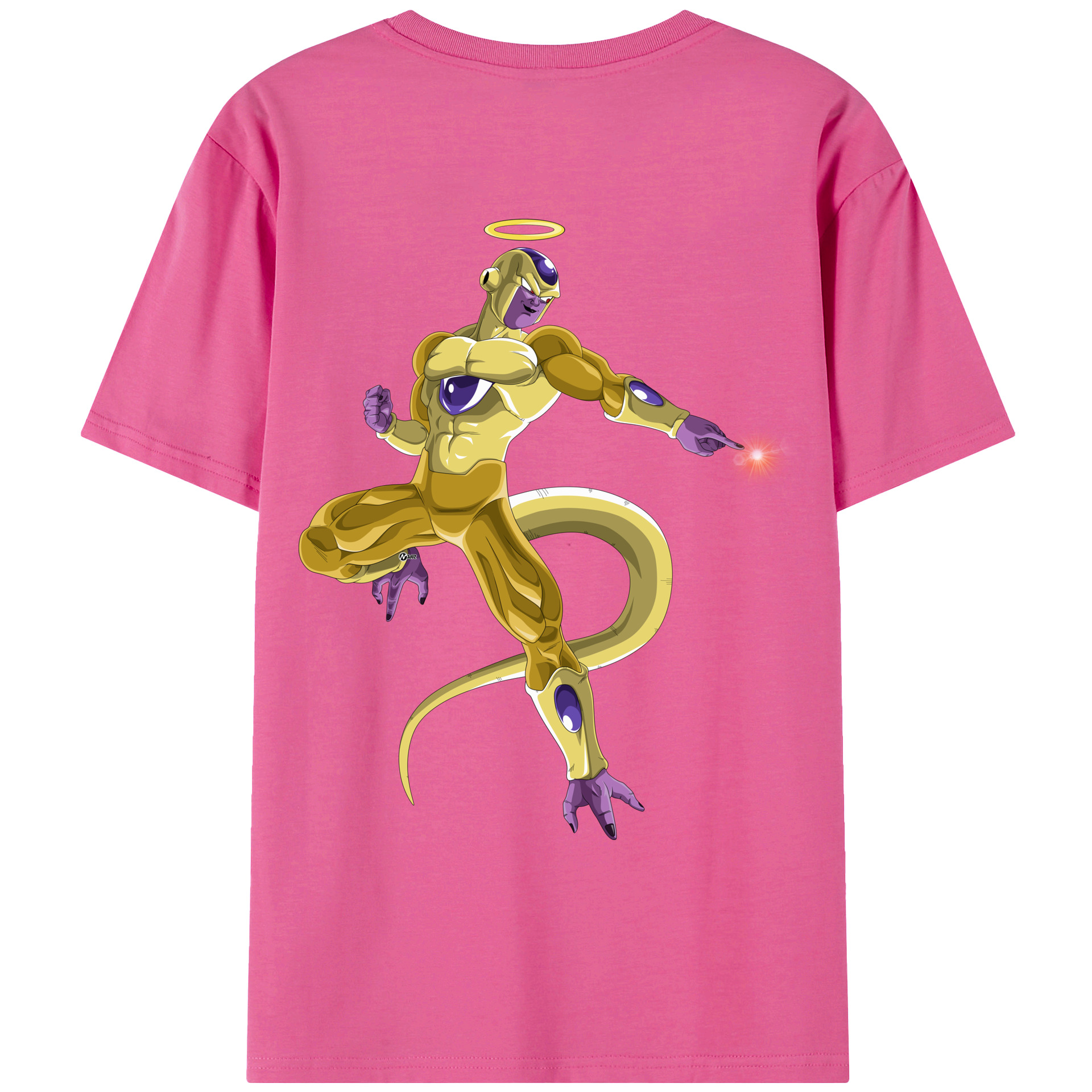 （画像用） ドラゴンボール フリーザ DRAGON BALL Frieza レディース半袖Tシャツ(バックプリント)