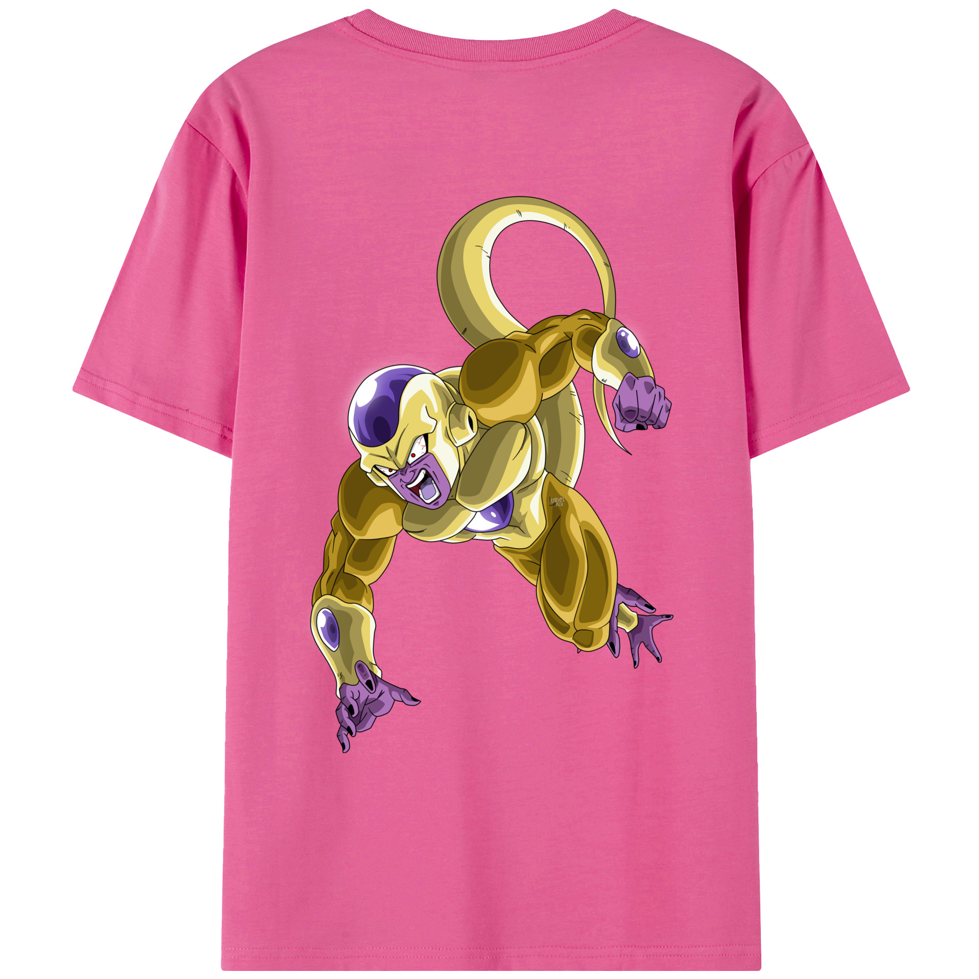（画像用） ドラゴンボール フリーザ DRAGON BALL Frieza レディース半袖Tシャツ(バックプリント)