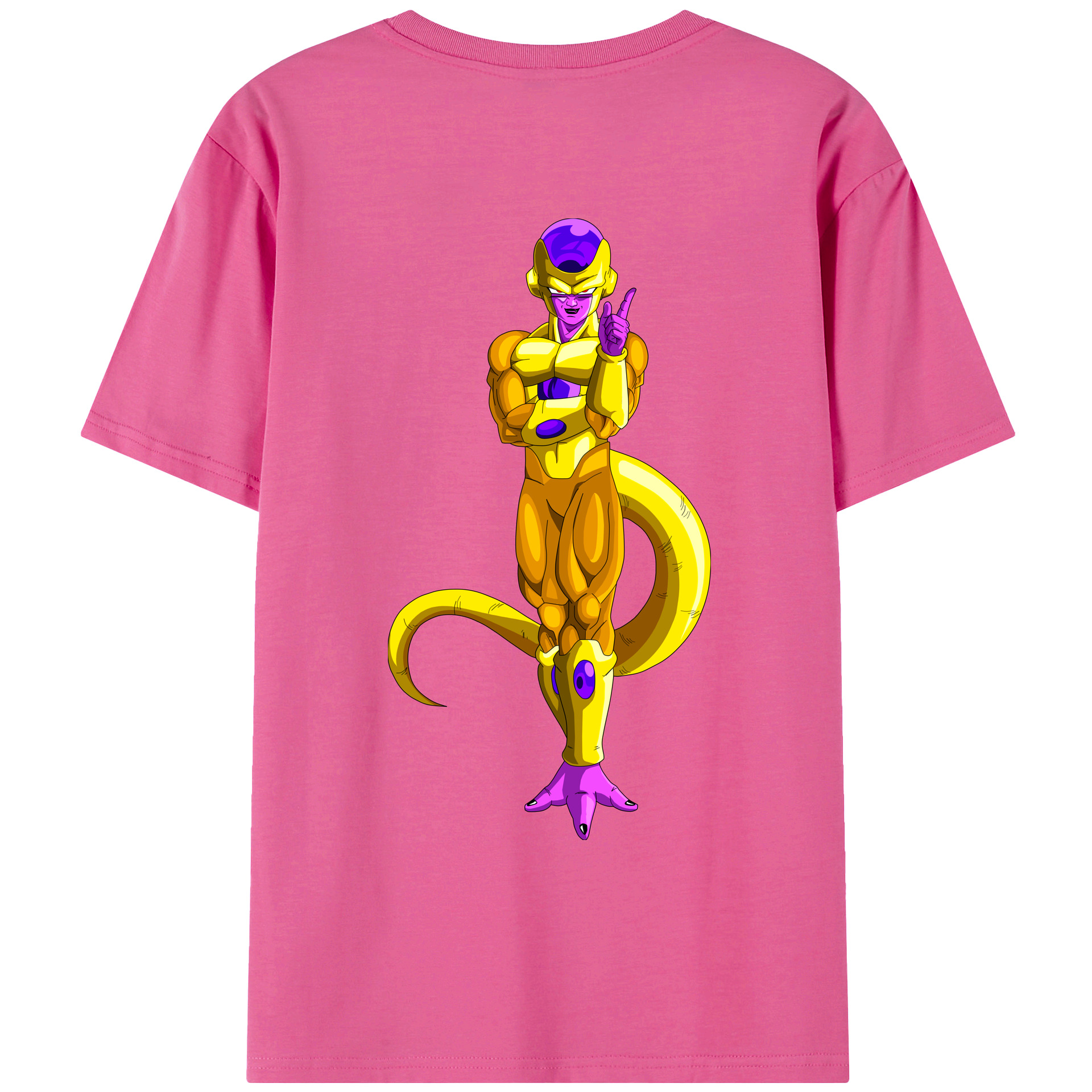 （画像用） ドラゴンボール フリーザ DRAGON BALL Frieza レディース半袖Tシャツ(バックプリント)