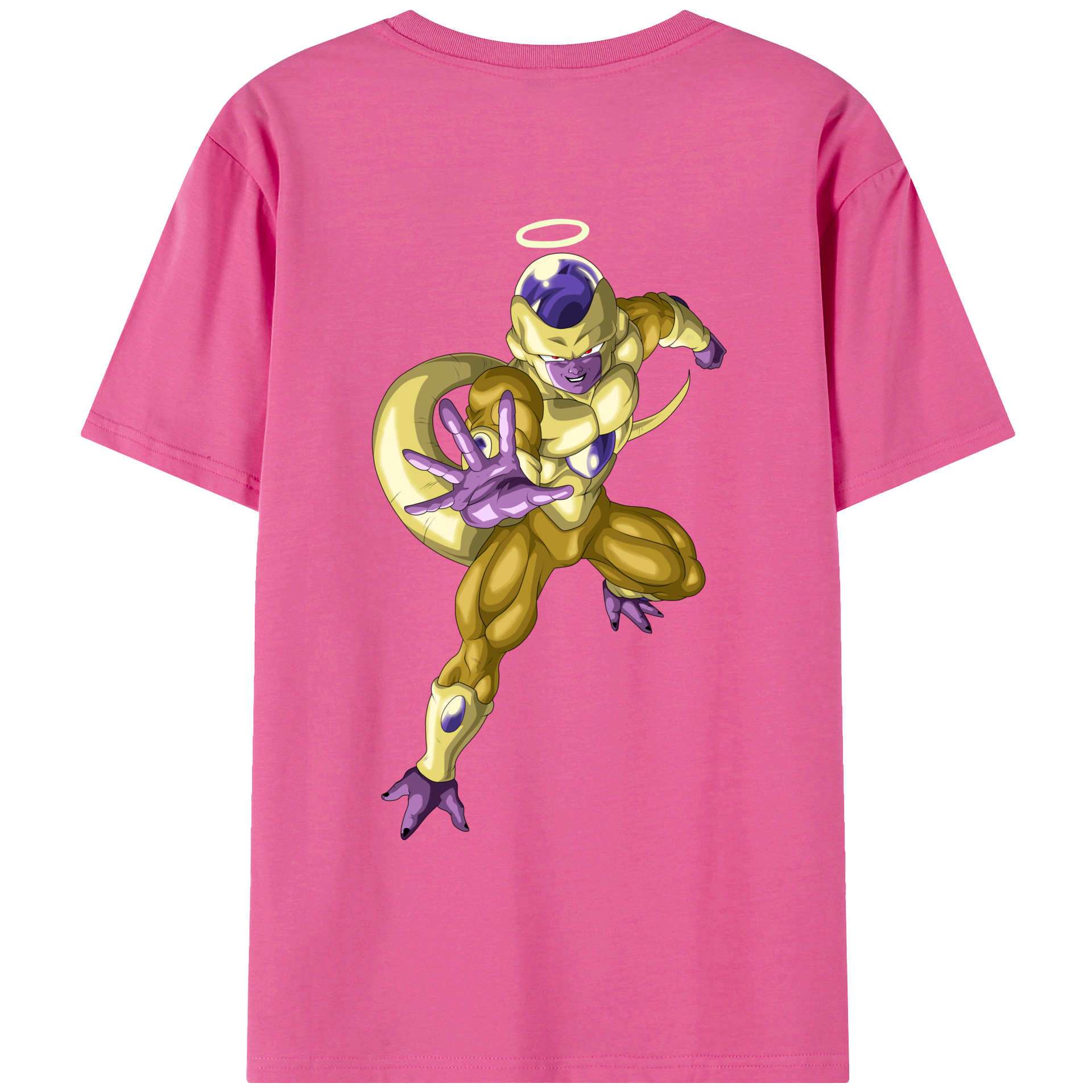 （画像用） ドラゴンボール フリーザ DRAGON BALL Frieza レディース半袖Tシャツ(バックプリント)