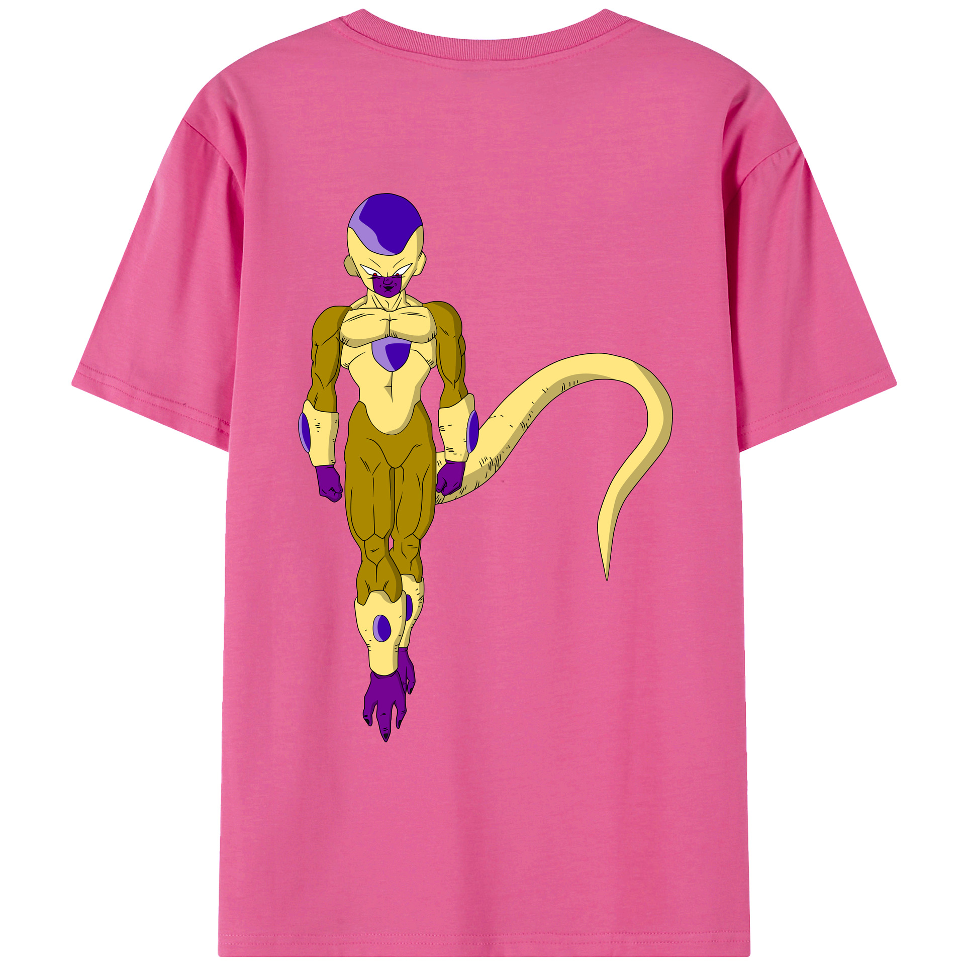 （画像用） ドラゴンボール フリーザ DRAGON BALL Frieza レディース半袖Tシャツ(バックプリント)