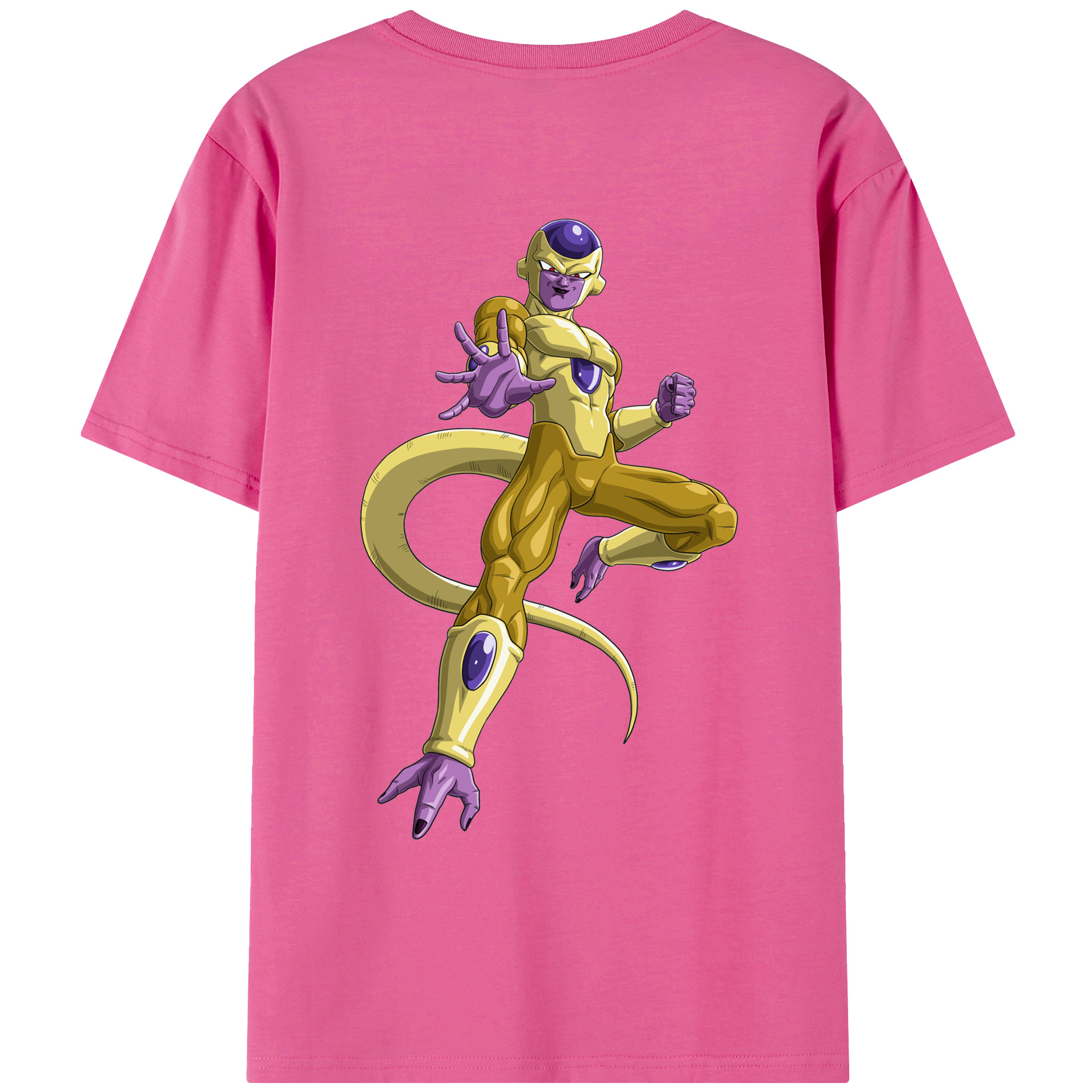 （画像用） ドラゴンボール フリーザ DRAGON BALL Frieza レディース半袖Tシャツ(バックプリント)