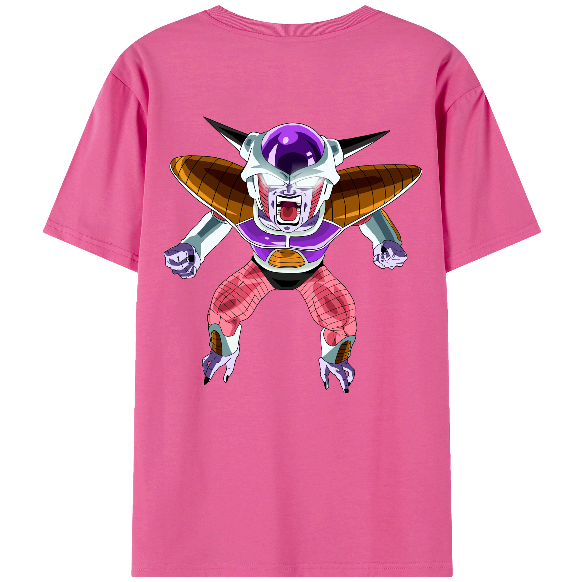 （画像用） ドラゴンボール フリーザ DRAGON BALL Frieza レディース半袖Tシャツ(バックプリント)