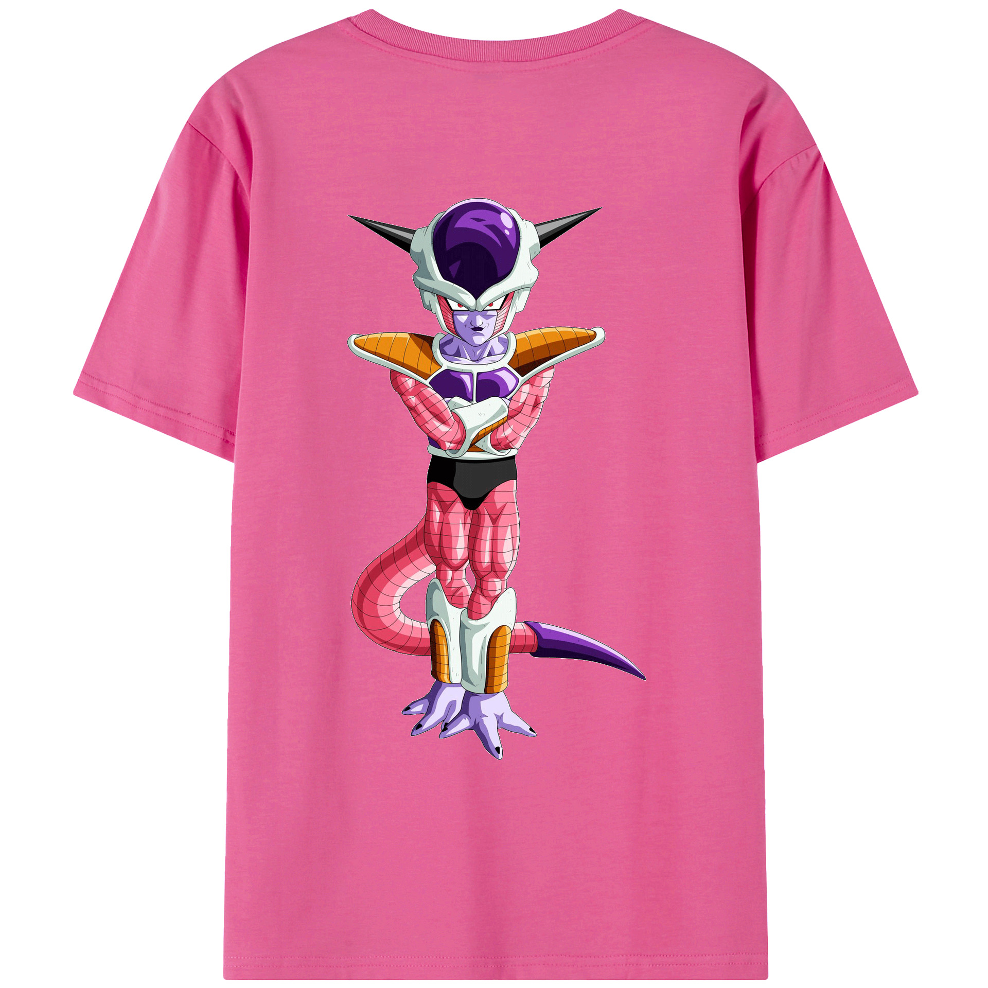 （画像用） ドラゴンボール フリーザ DRAGON BALL Frieza レディース半袖Tシャツ(バックプリント)
