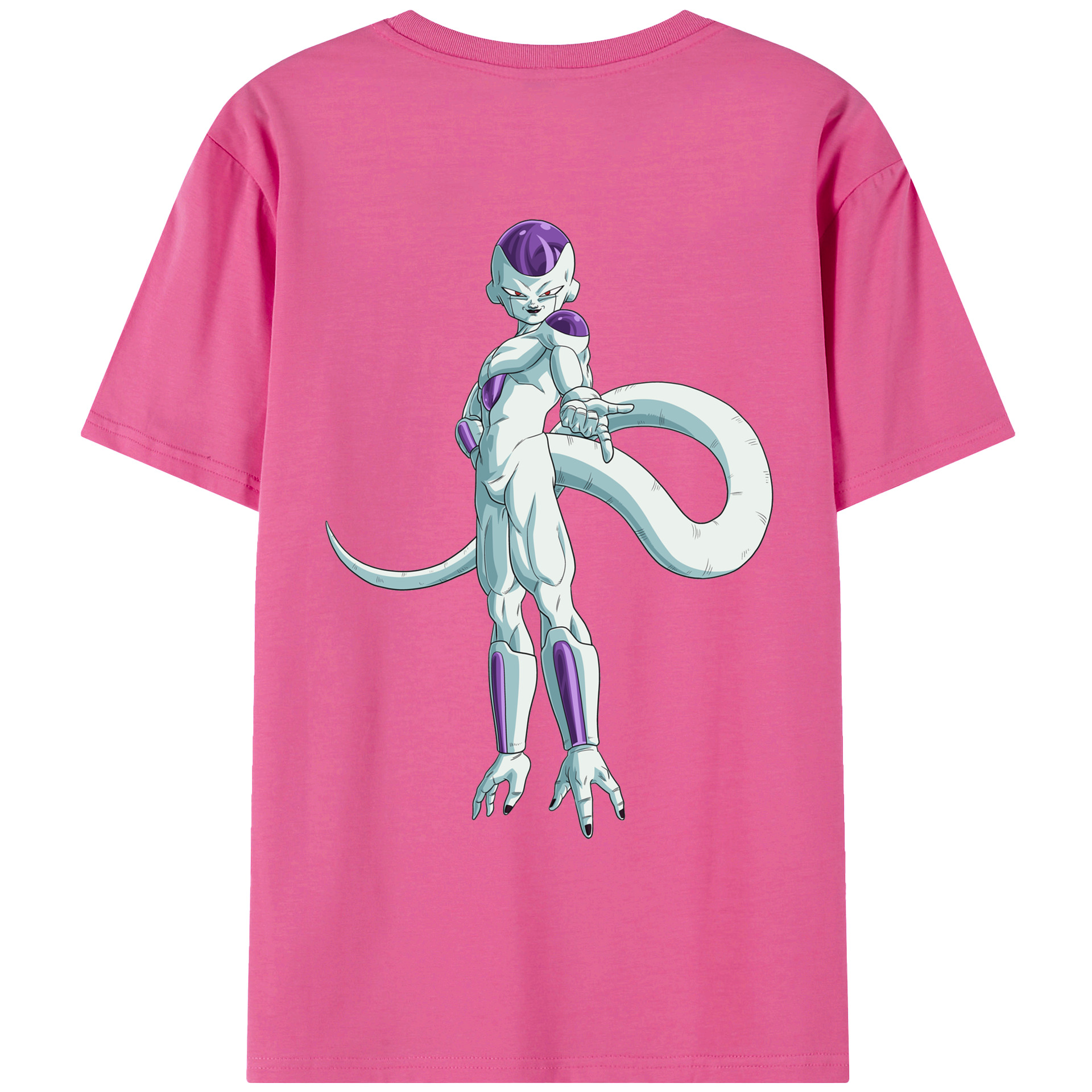 （画像用） ドラゴンボール フリーザ DRAGON BALL Frieza レディース半袖Tシャツ(バックプリント)