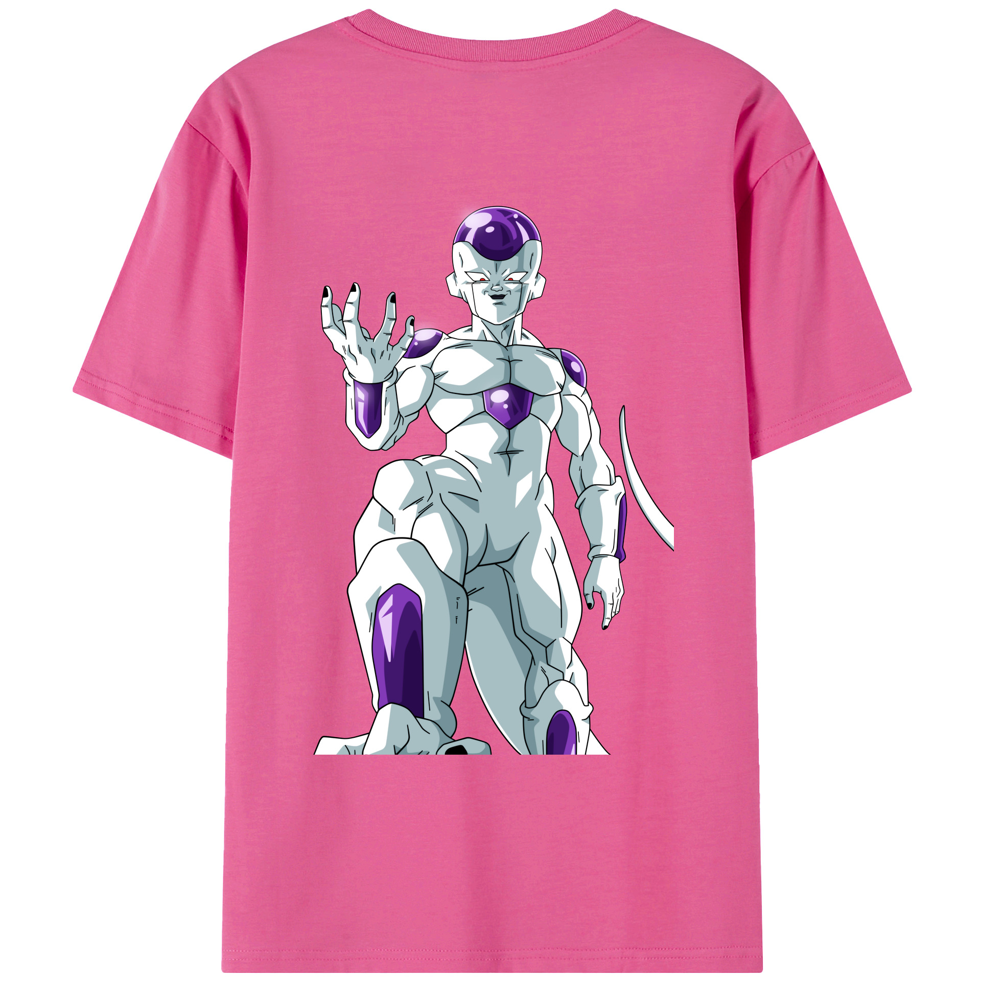 （画像用） ドラゴンボール フリーザ DRAGON BALL Frieza レディース半袖Tシャツ(バックプリント)