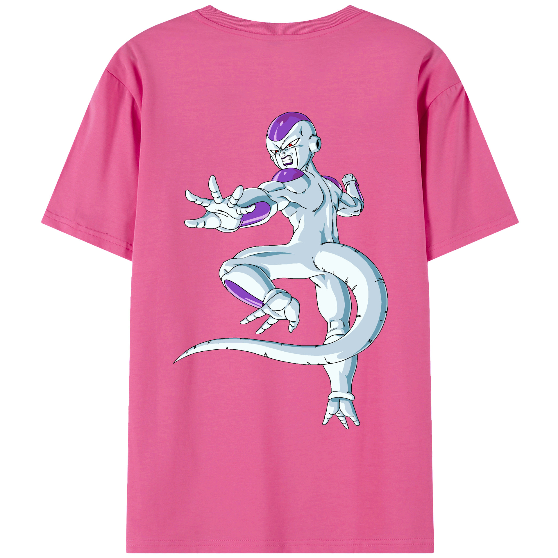 （画像用） ドラゴンボール フリーザ DRAGON BALL Frieza レディース半袖Tシャツ(バックプリント)