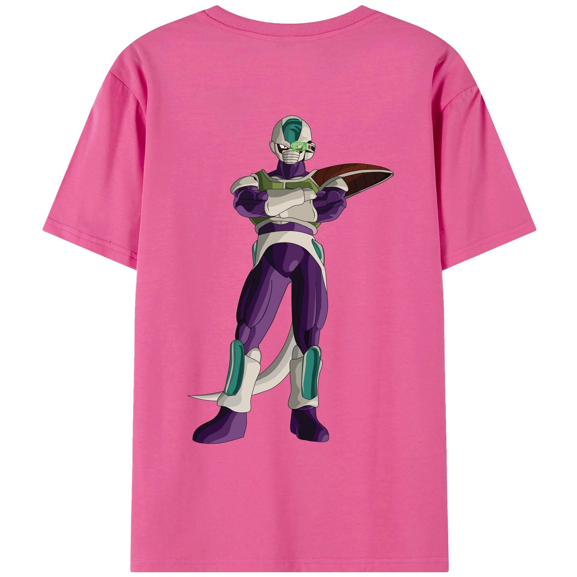（画像用） ドラゴンボール フリーザ DRAGON BALL Frieza レディース半袖Tシャツ(バックプリント)