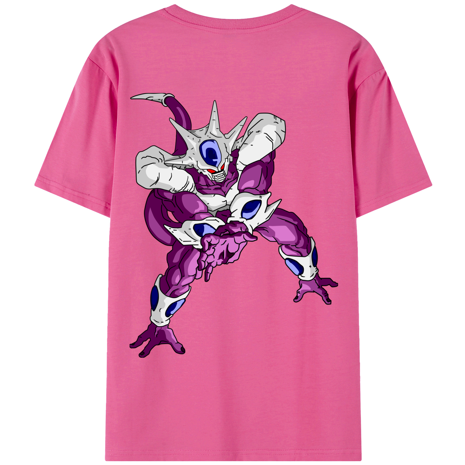 （画像用） ドラゴンボール クウラ DRAGON BALL Cooler Coora レディース半袖Tシャツ(バックプリント)
