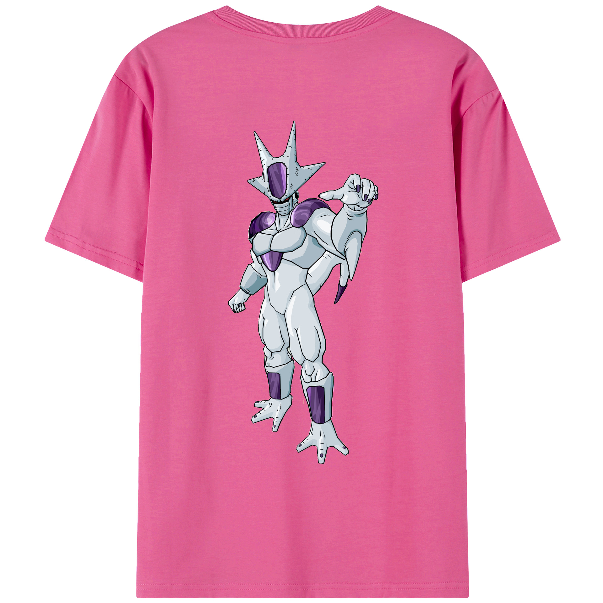 （画像用） ドラゴンボール クウラ DRAGON BALL Cooler Coora レディース半袖Tシャツ(バックプリント)
