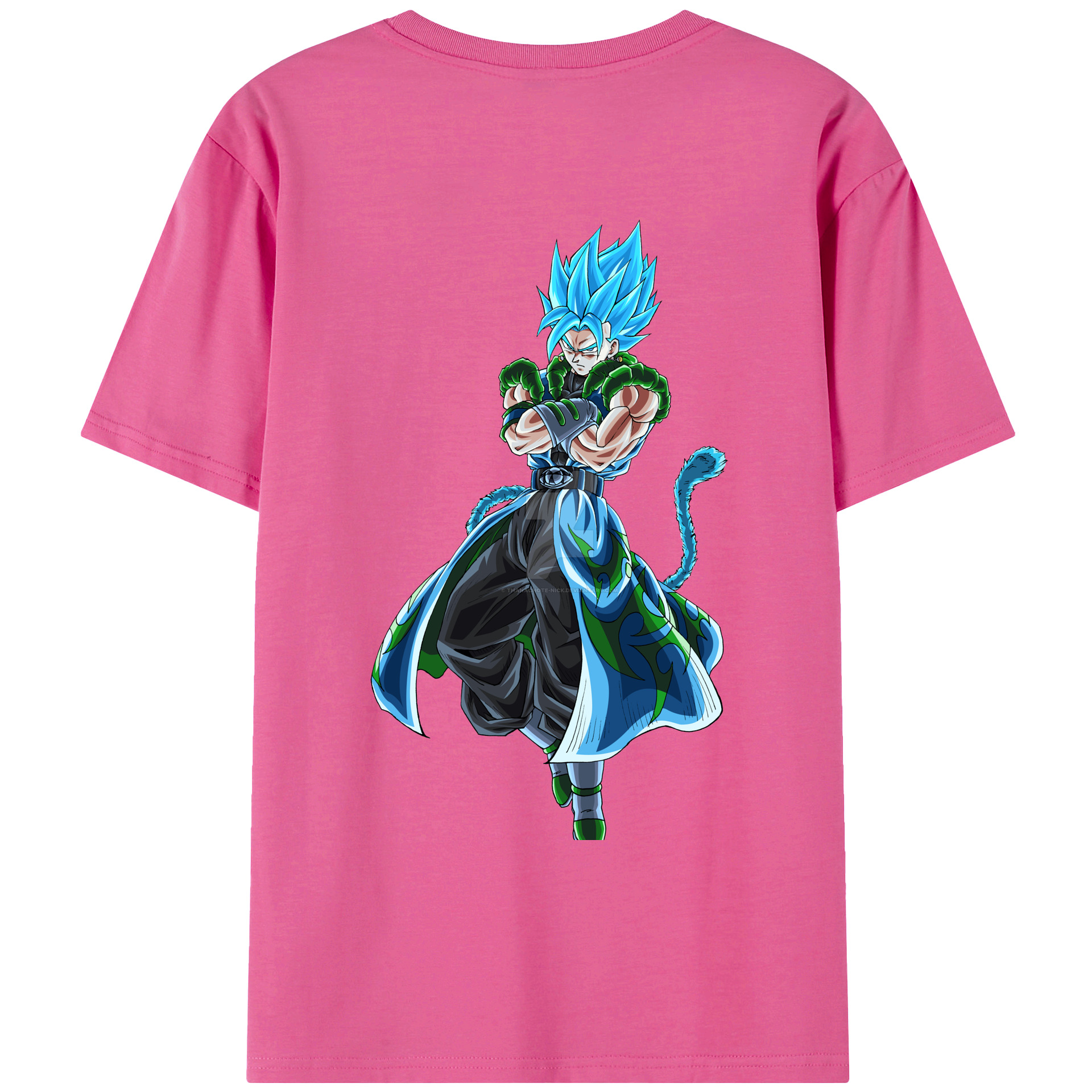 （画像用） ドラゴンボール ベジット DRAGON BALL Vegetto レディース半袖Tシャツ(バックプリント)