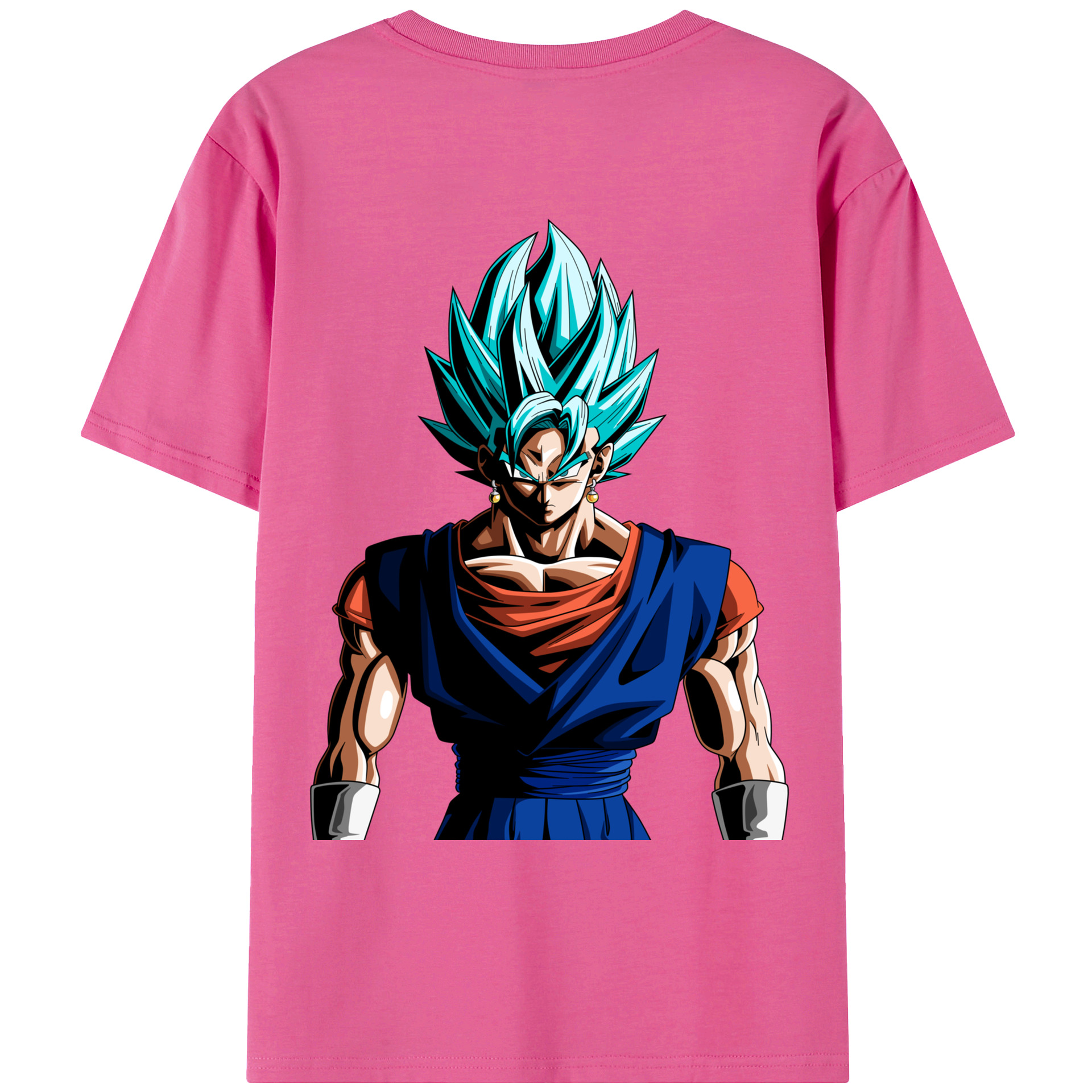 （画像用） ドラゴンボール ベジット DRAGON BALL Vegetto レディース半袖Tシャツ(バックプリント)