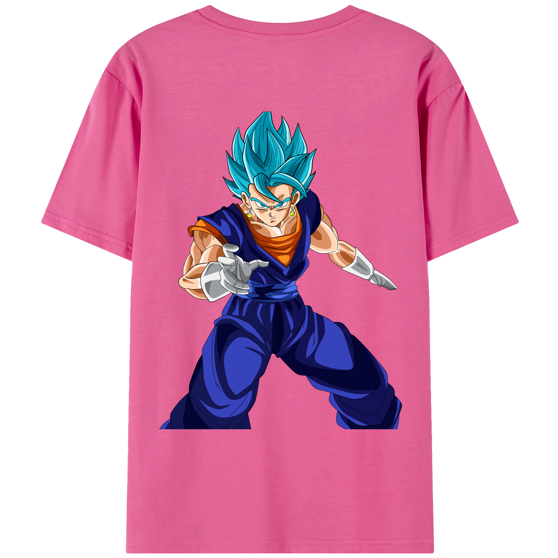 （画像用） ドラゴンボール ベジット DRAGON BALL Vegetto レディース半袖Tシャツ(バックプリント)