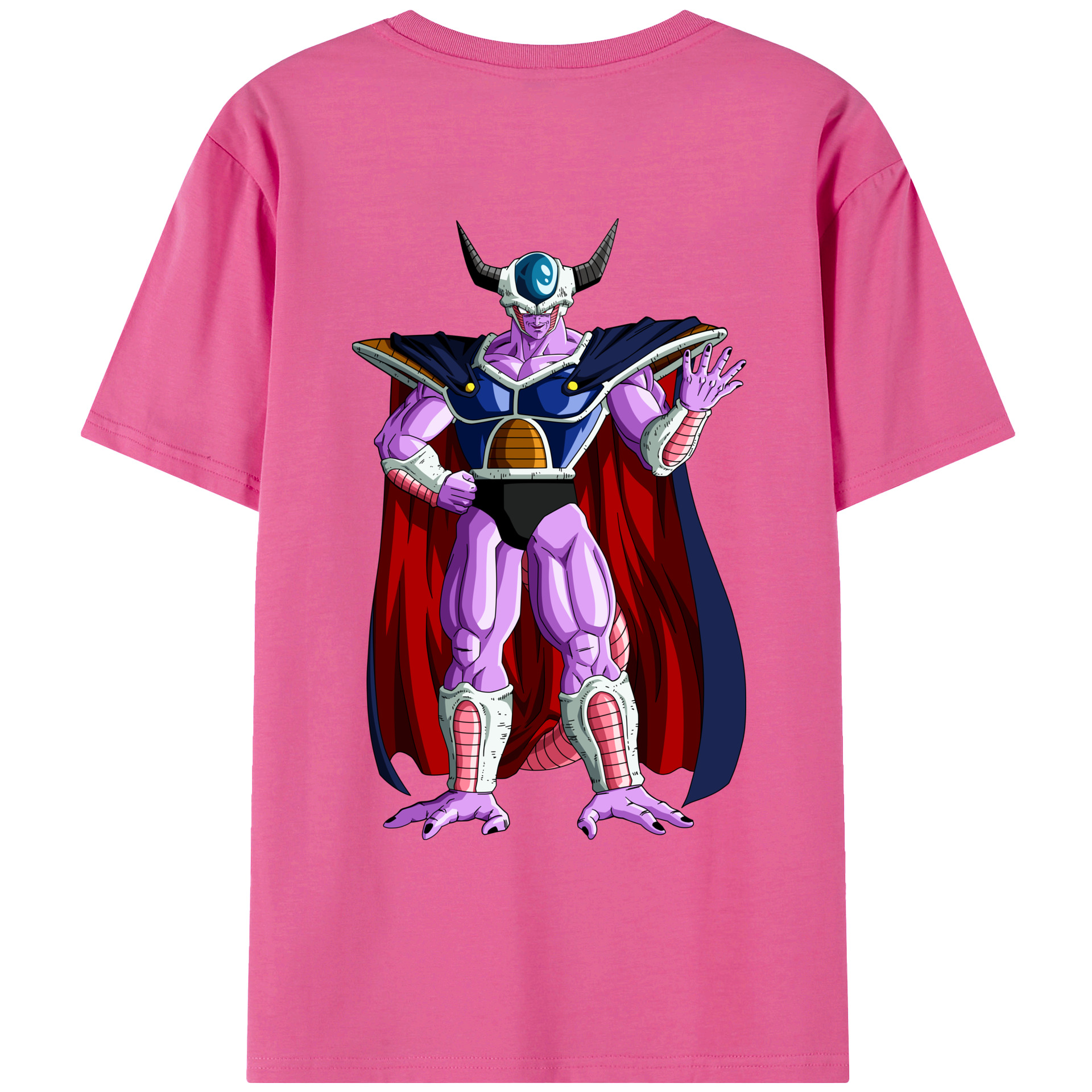 （画像用） ドラゴンボール コルド大王 DRAGON BALL King Cold レディース半袖Tシャツ(バックプリント)