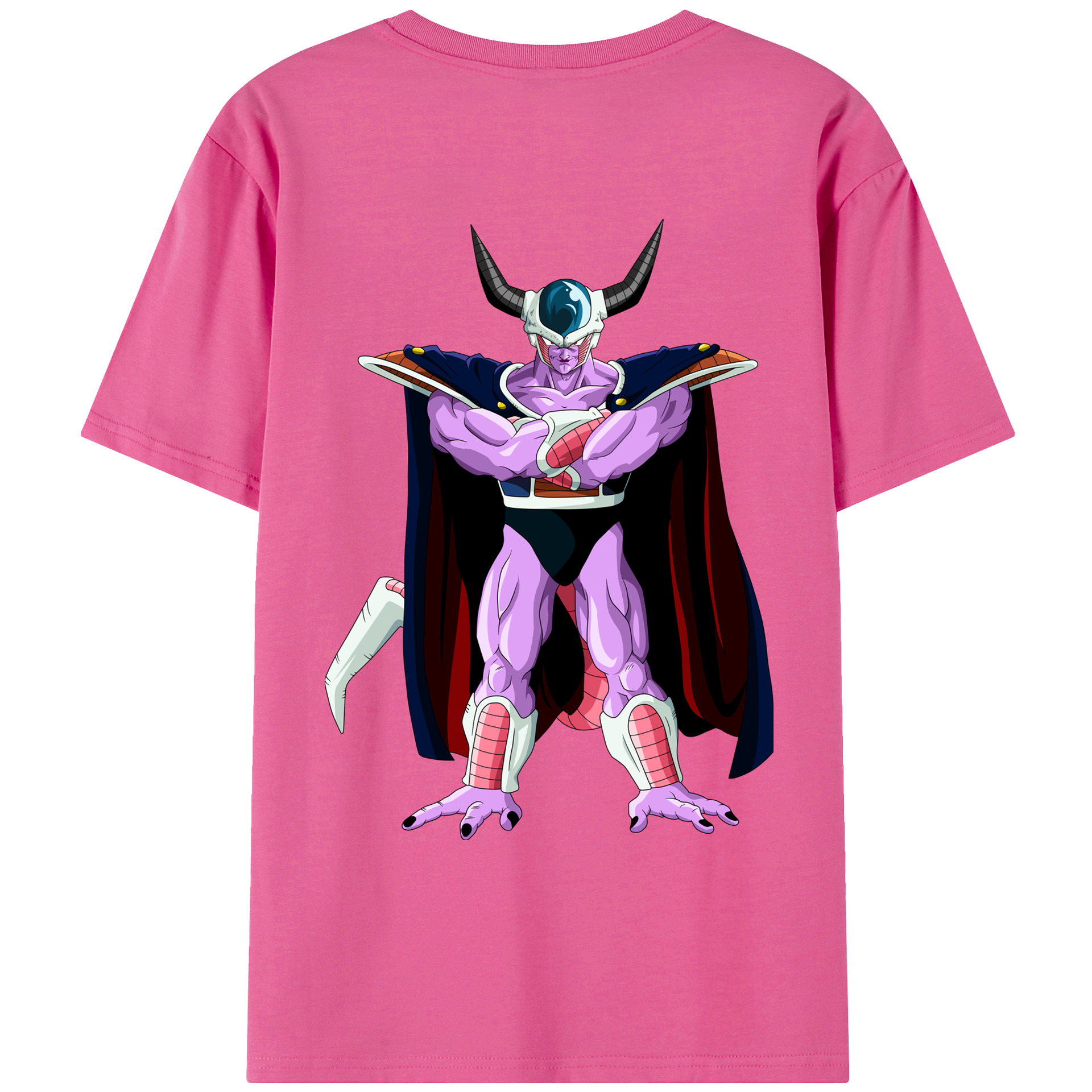（画像用） ドラゴンボール コルド大王 DRAGON BALL King Cold レディース半袖Tシャツ(バックプリント)