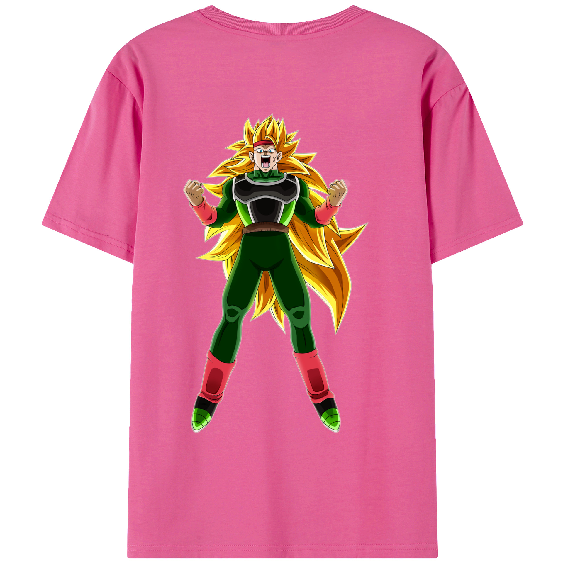 （画像用） ドラゴンボール ブロリー DRAGON BALL Broli レディース半袖Tシャツ(バックプリント)