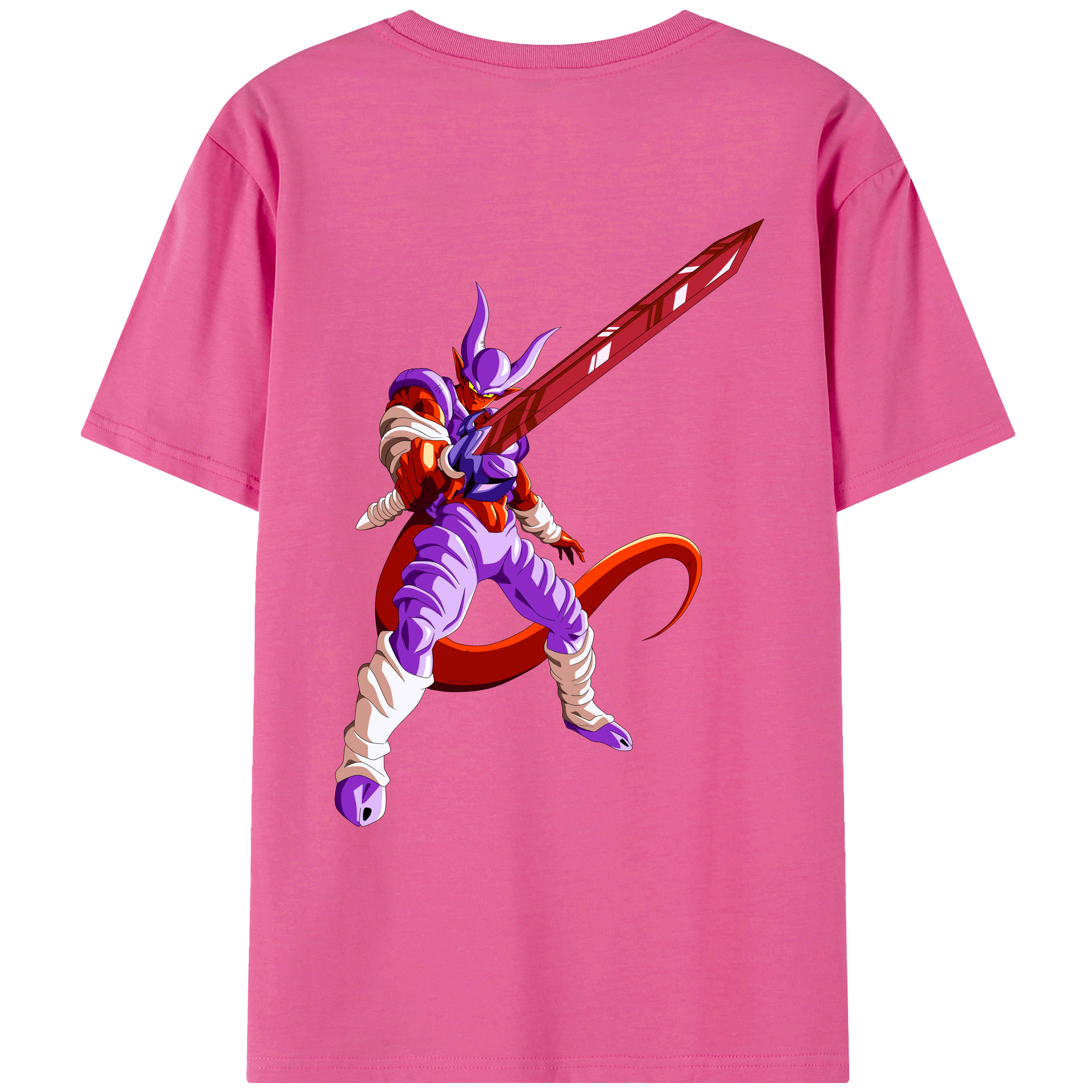 （画像用） ドラゴンボール ジャネンバ DRAGON BALL Janemba レディース半袖Tシャツ(バックプリント)