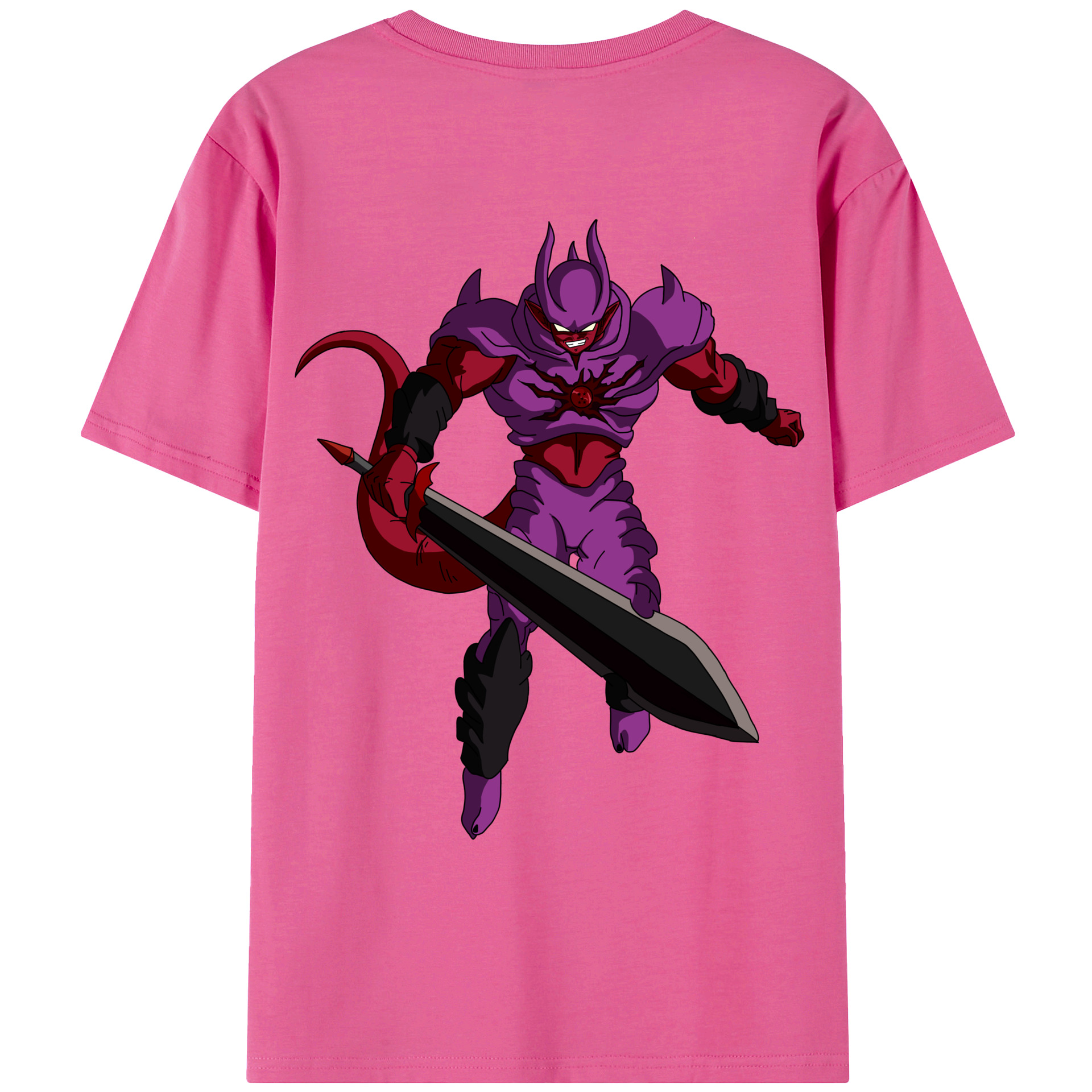 （画像用） ドラゴンボール ジャネンバ DRAGON BALL Janemba レディース半袖Tシャツ(バックプリント)