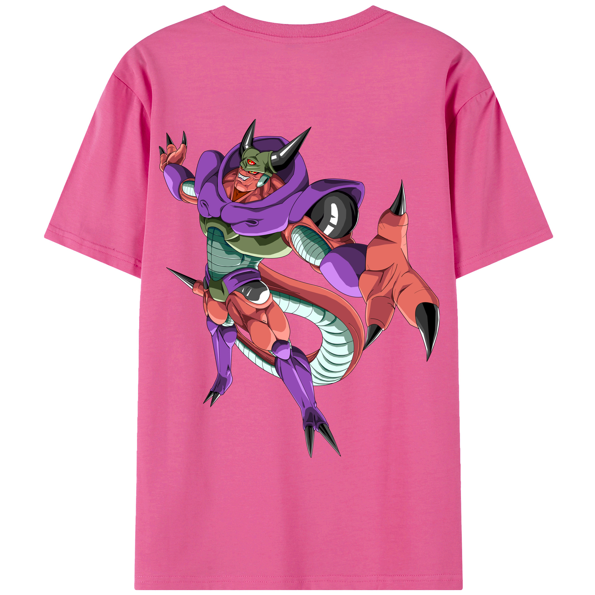 （画像用） ドラゴンボール ジャネンバ DRAGON BALL Janemba レディース半袖Tシャツ(バックプリント)