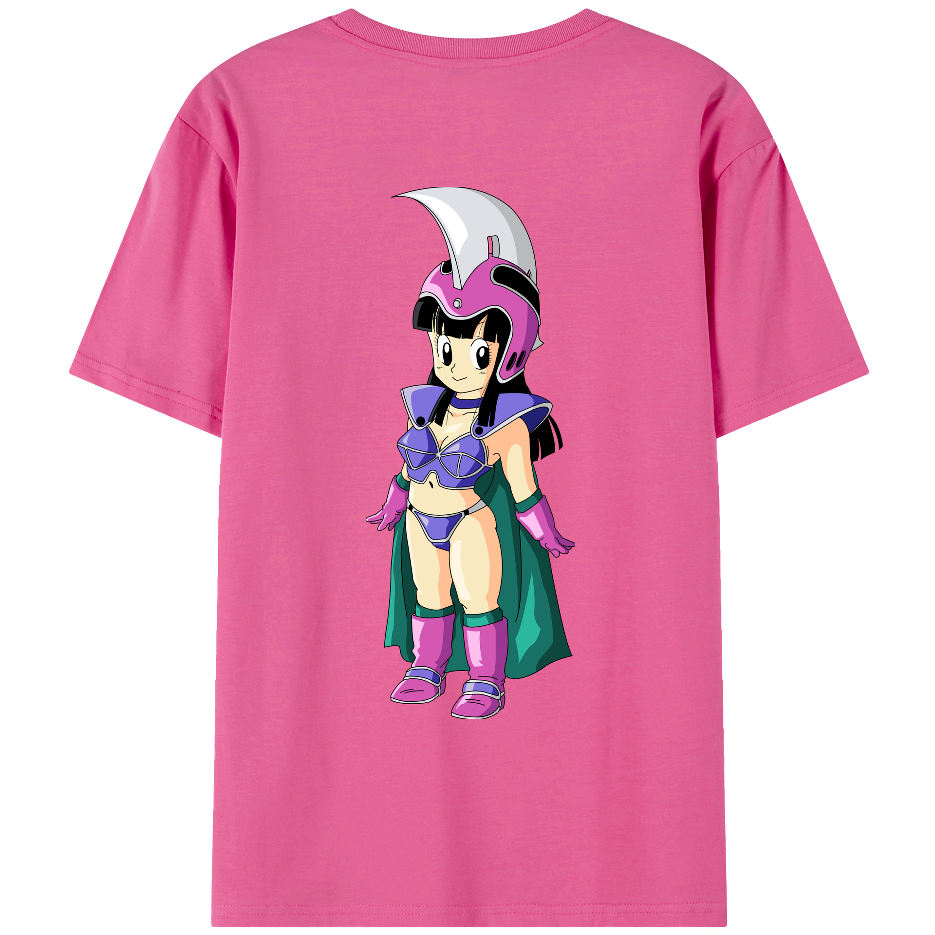 （画像用） ドラゴンボール チチ DRAGON BALL Chichi レディース半袖Tシャツ(バックプリント)