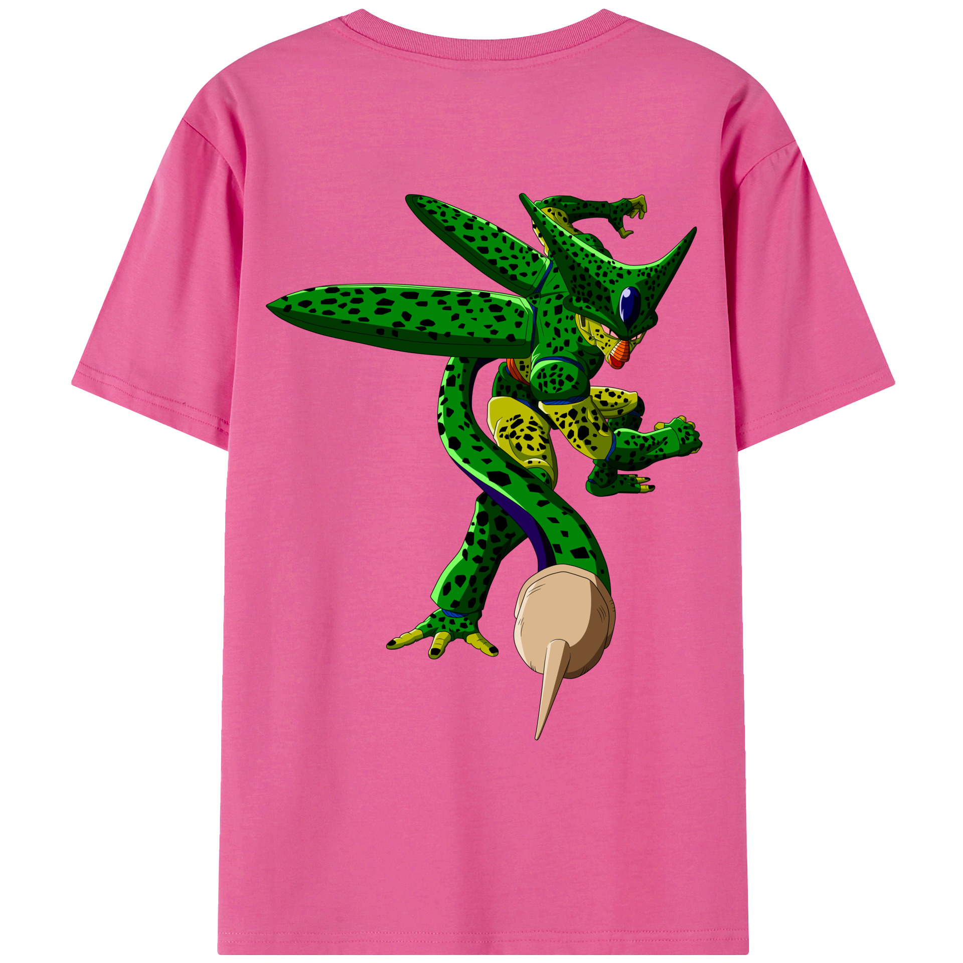 （画像用） ドラゴンボール セル DRAGON BALL Cell レディース半袖Tシャツ(バックプリント)