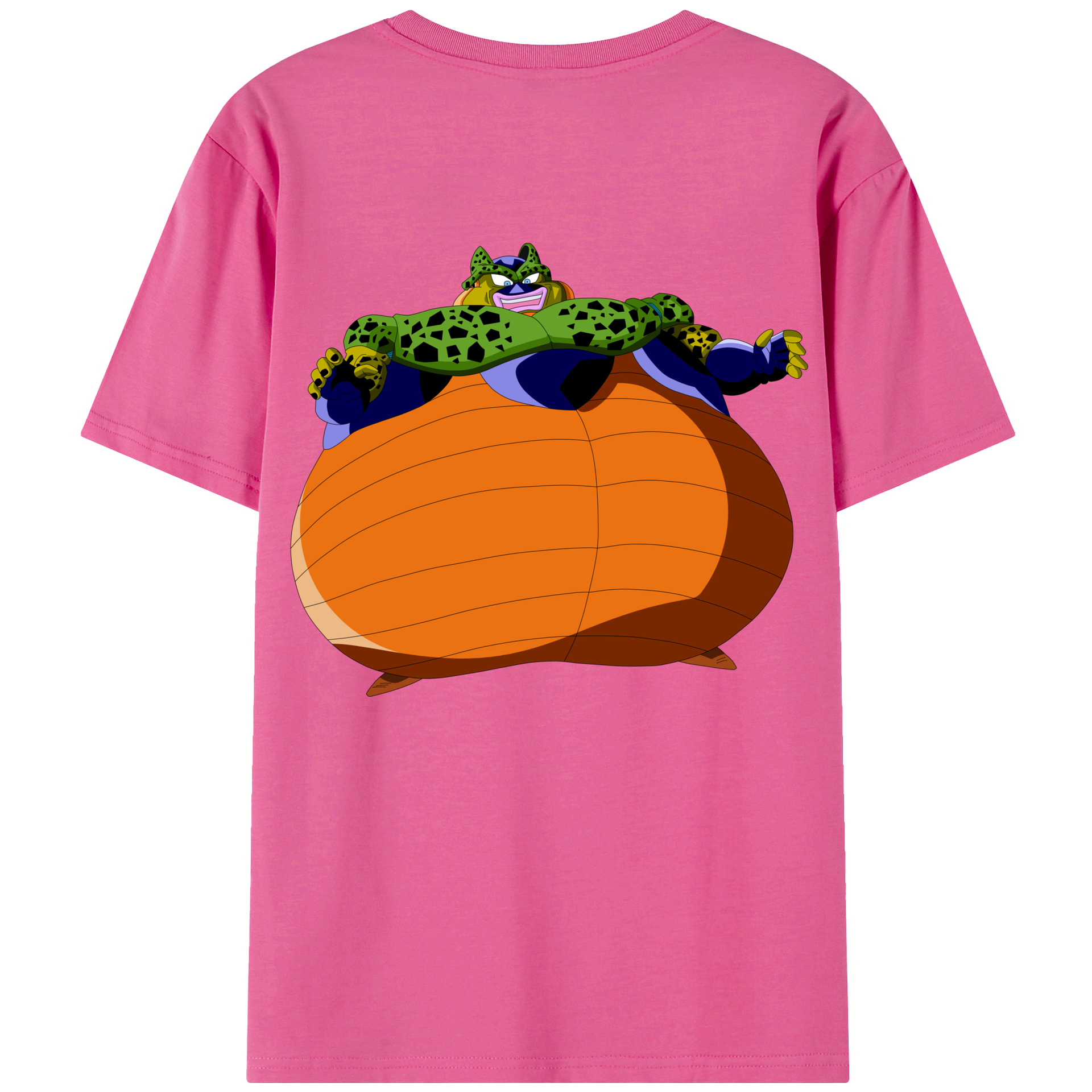 （画像用） ドラゴンボール セル DRAGON BALL Cell レディース半袖Tシャツ(バックプリント)