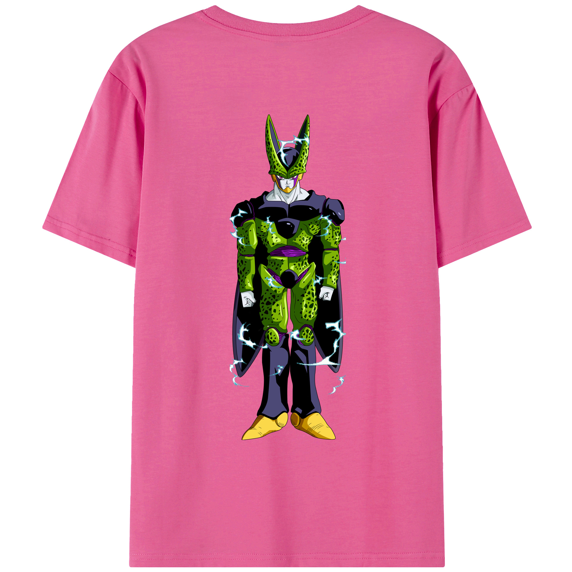 （画像用） ドラゴンボール セル DRAGON BALL Cell レディース半袖Tシャツ(バックプリント)