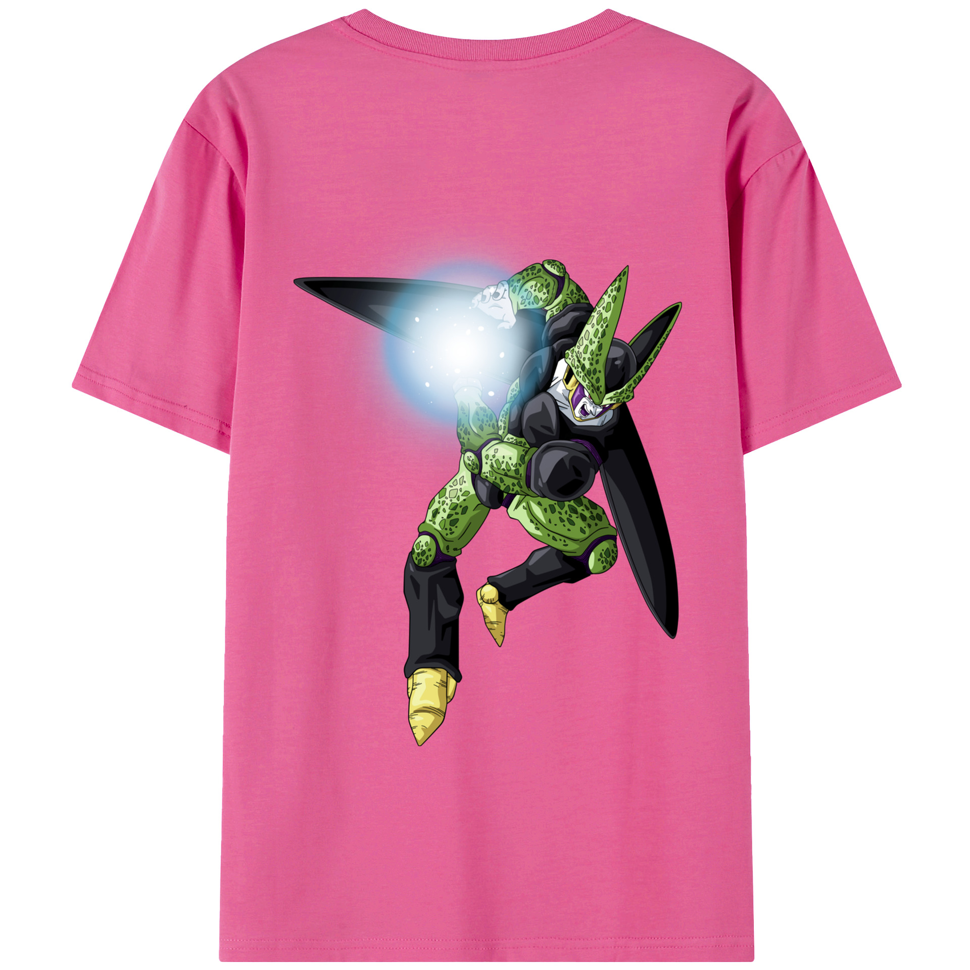 （画像用） ドラゴンボール セル DRAGON BALL Cell レディース半袖Tシャツ(バックプリント)