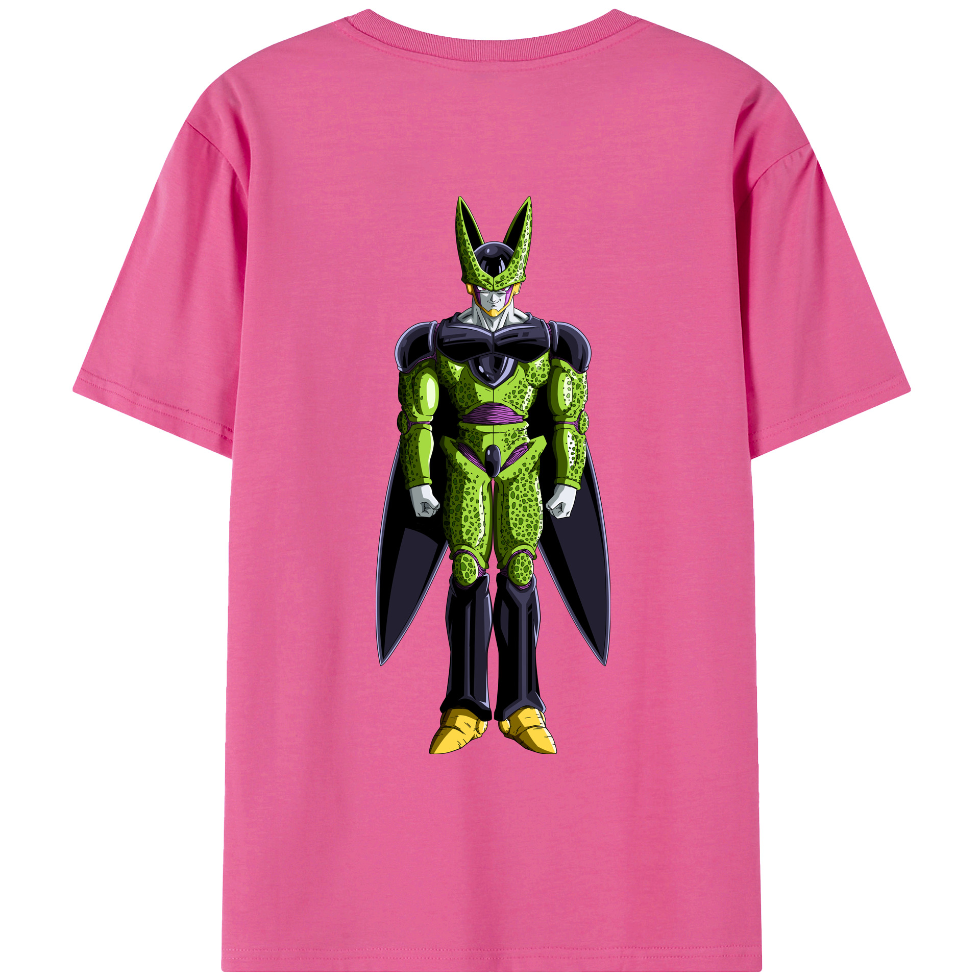 （画像用） ドラゴンボール セル DRAGON BALL Cell レディース半袖Tシャツ(バックプリント)