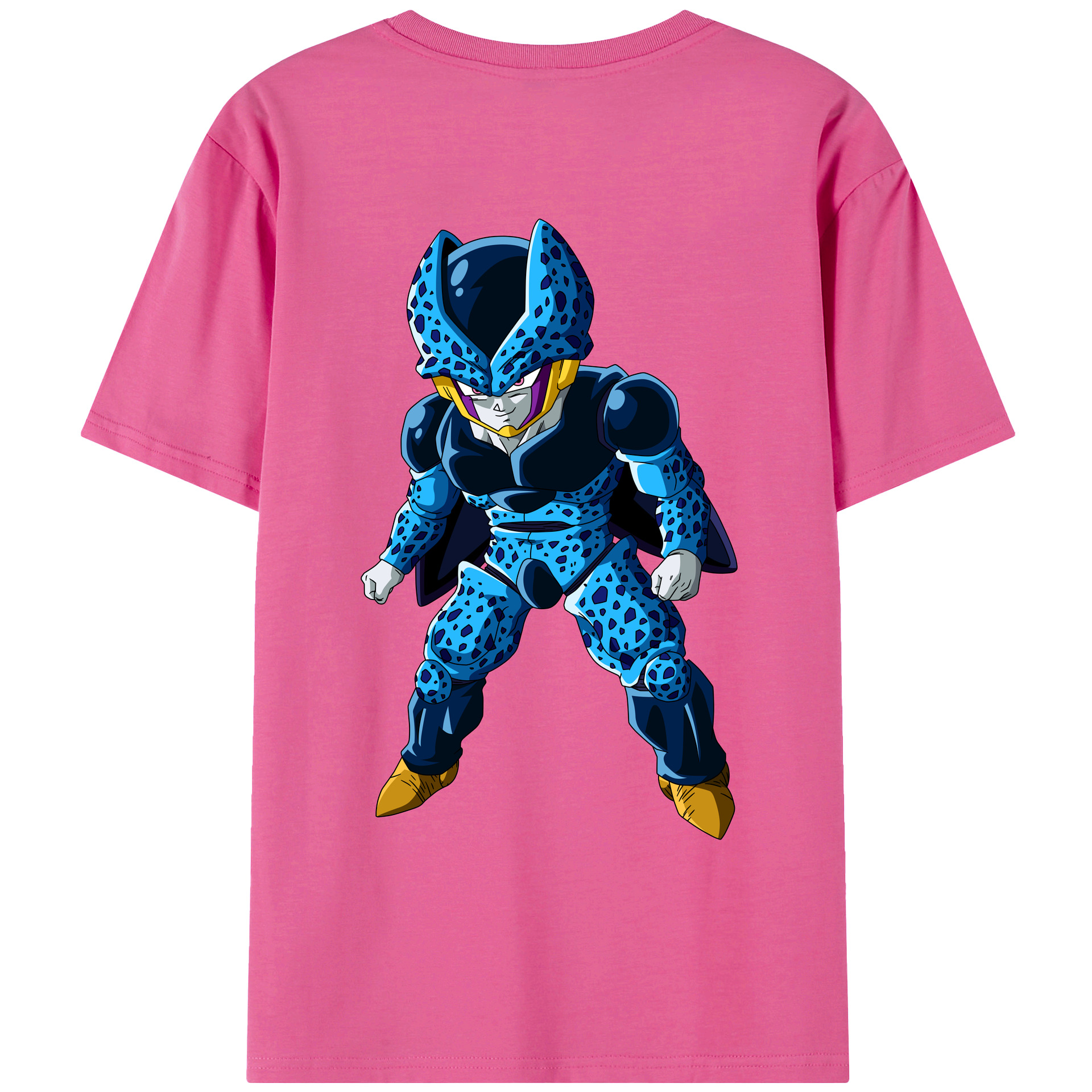 （画像用） ドラゴンボール セル DRAGON BALL Cell レディース半袖Tシャツ(バックプリント)