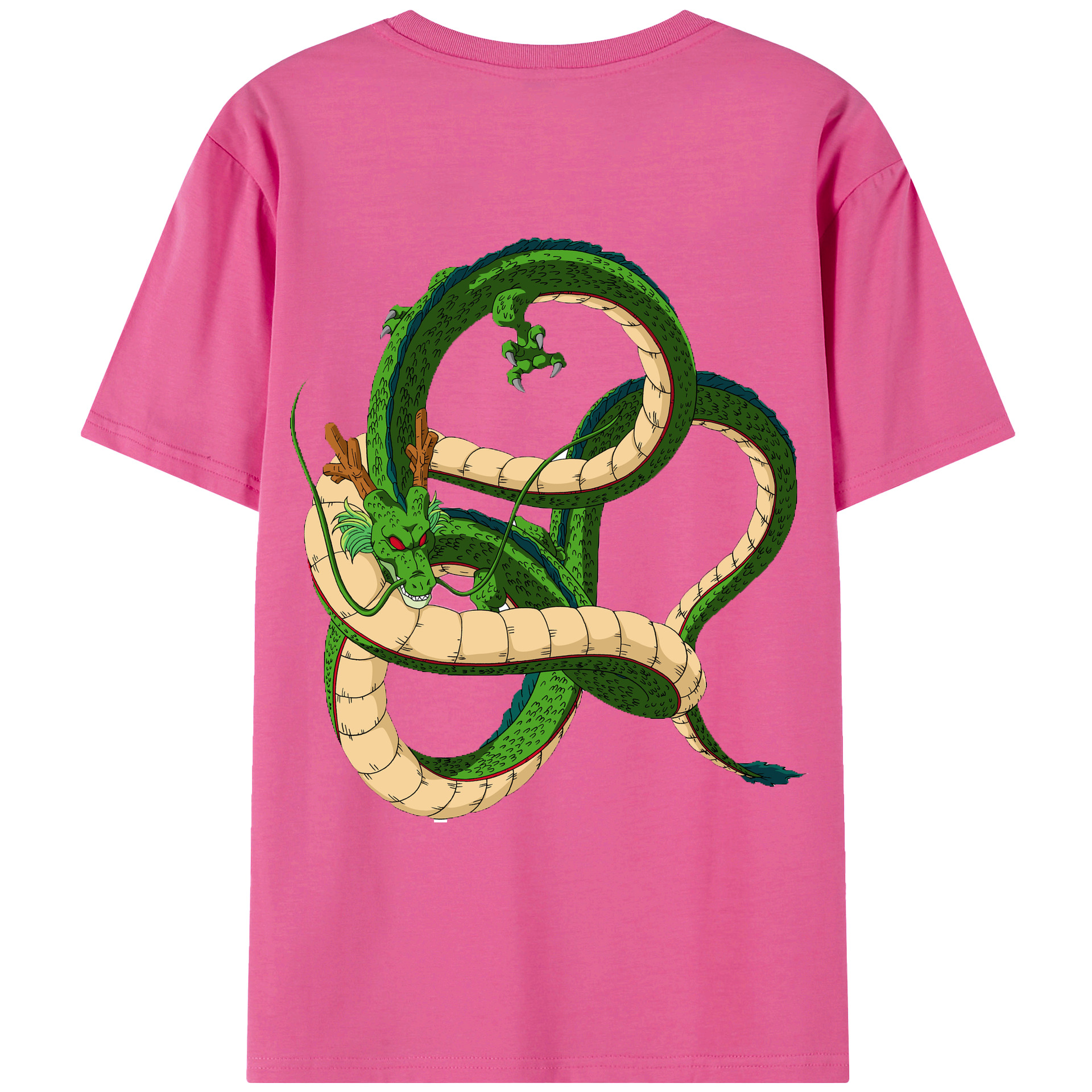 （画像用） ドラゴンボール 神龍 シェンロン DRAGON BALL Shenron レディース半袖Tシャツ(バックプリント)